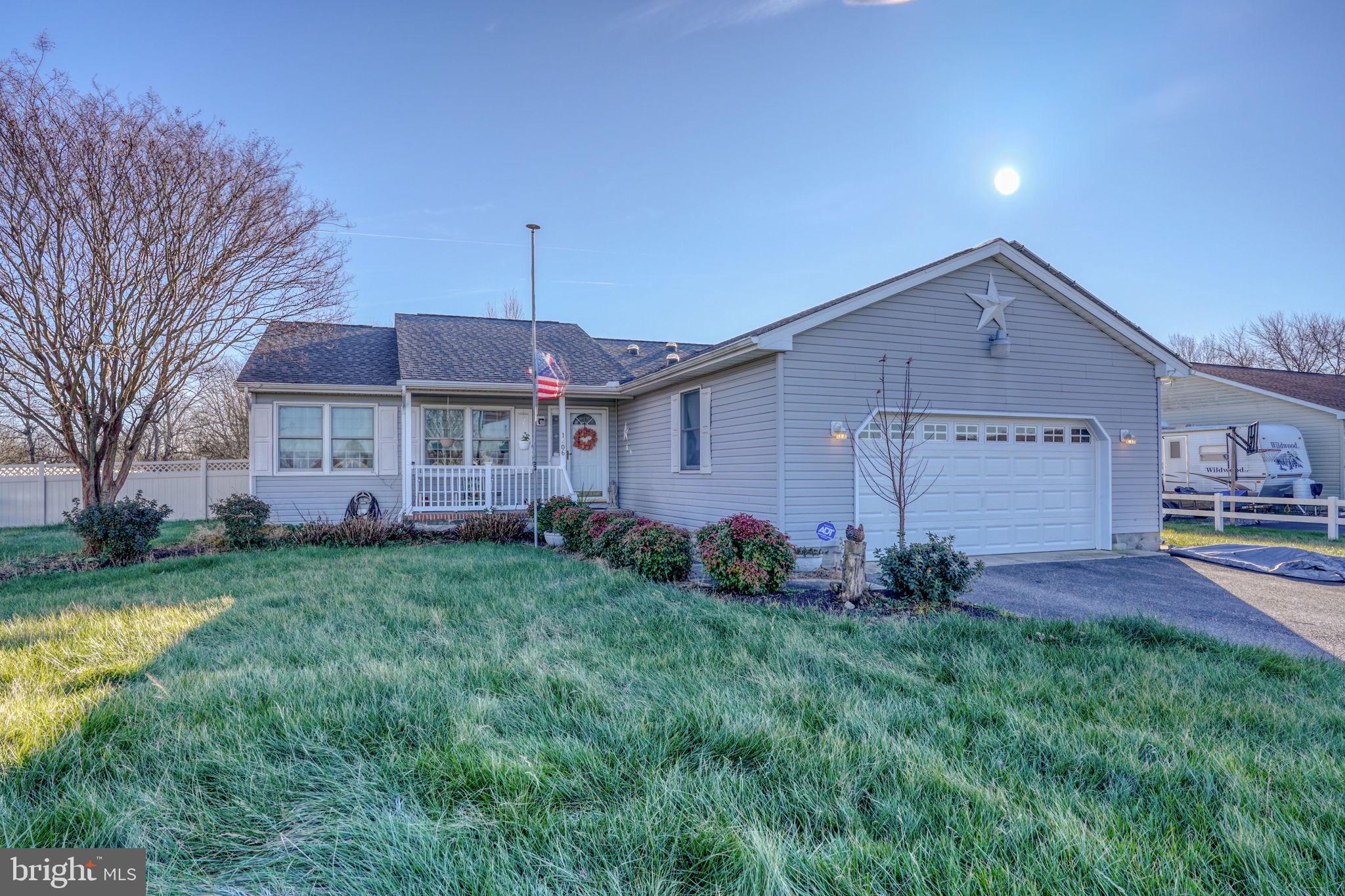 1406 Turkey Point Road Felton, DE 19943 - Photo 24 of 24 a front view of a house with garden