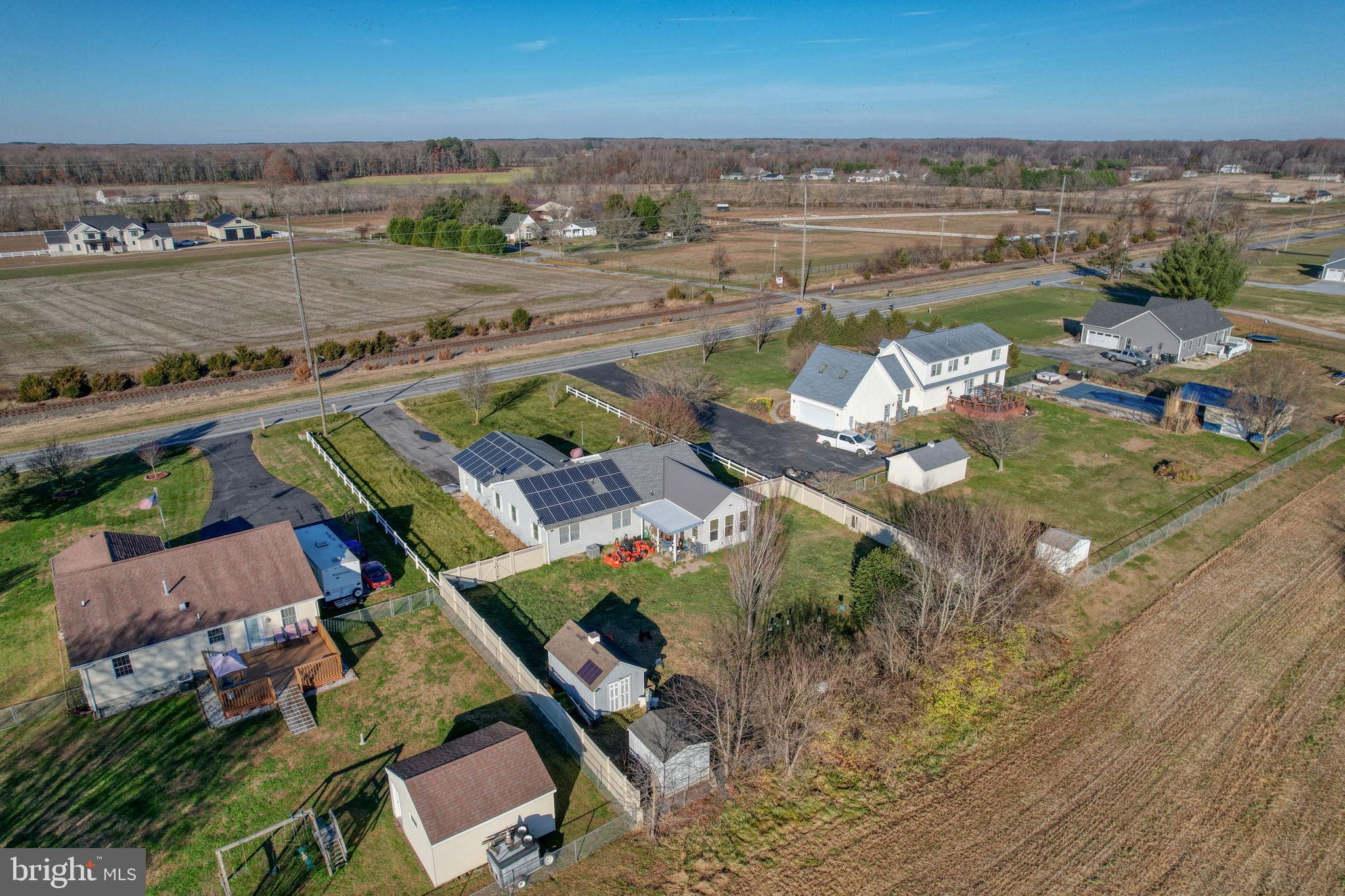 1406 Turkey Point Road Felton, DE 19943 - Photo 4 of 24 an aerial view of a house with a outdoor space