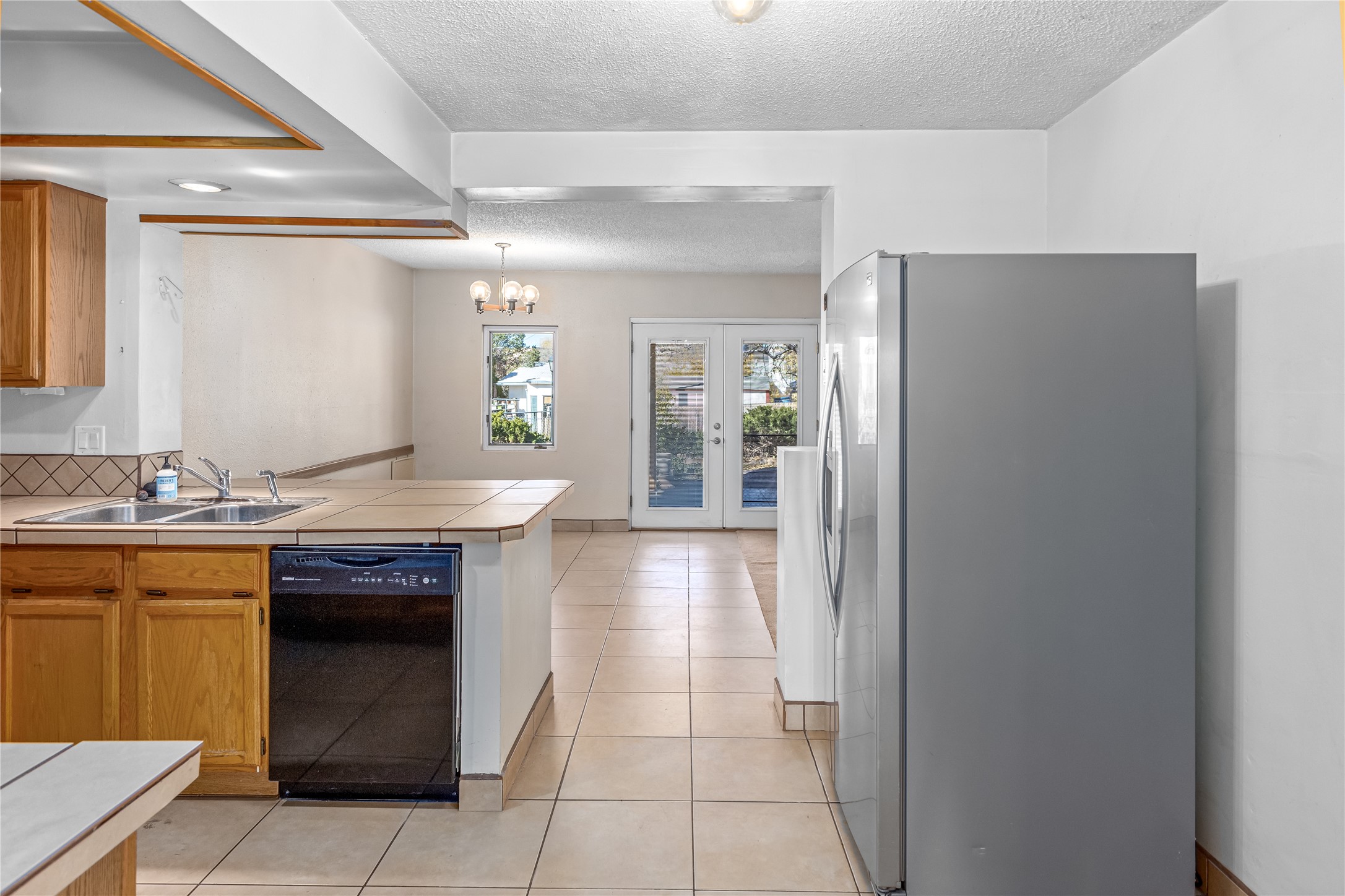 FROM KITCHEN AREA TO DINING AREA