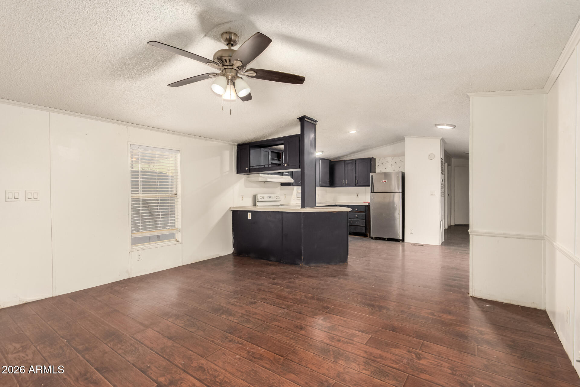 54194 West Organ Pipe Road Maricopa, AZ 85139 - Photo 14 of 52 a view of kitchen with stainless steel appliances refrigerator stove and microwave