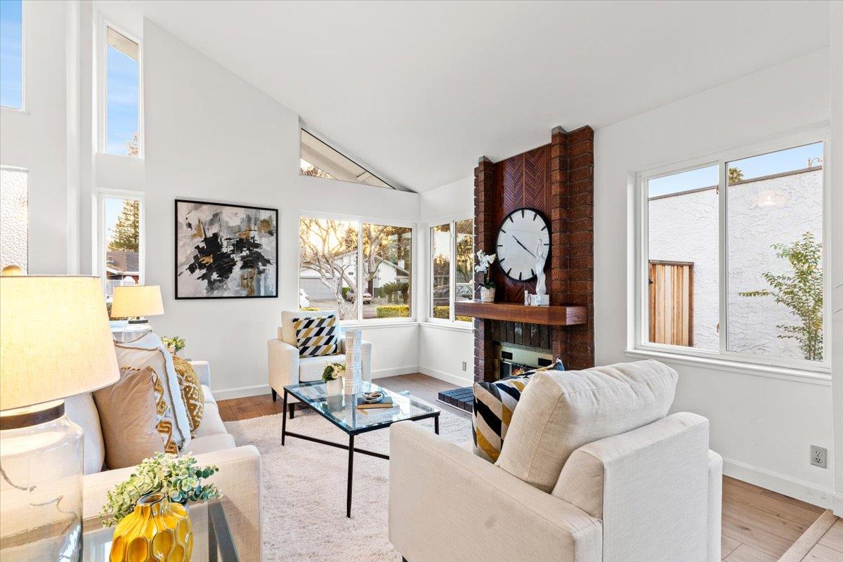 7206 Vía Lomas San Jose, CA 95139 - Photo 5 of 37 a living room with furniture a rug and a large window