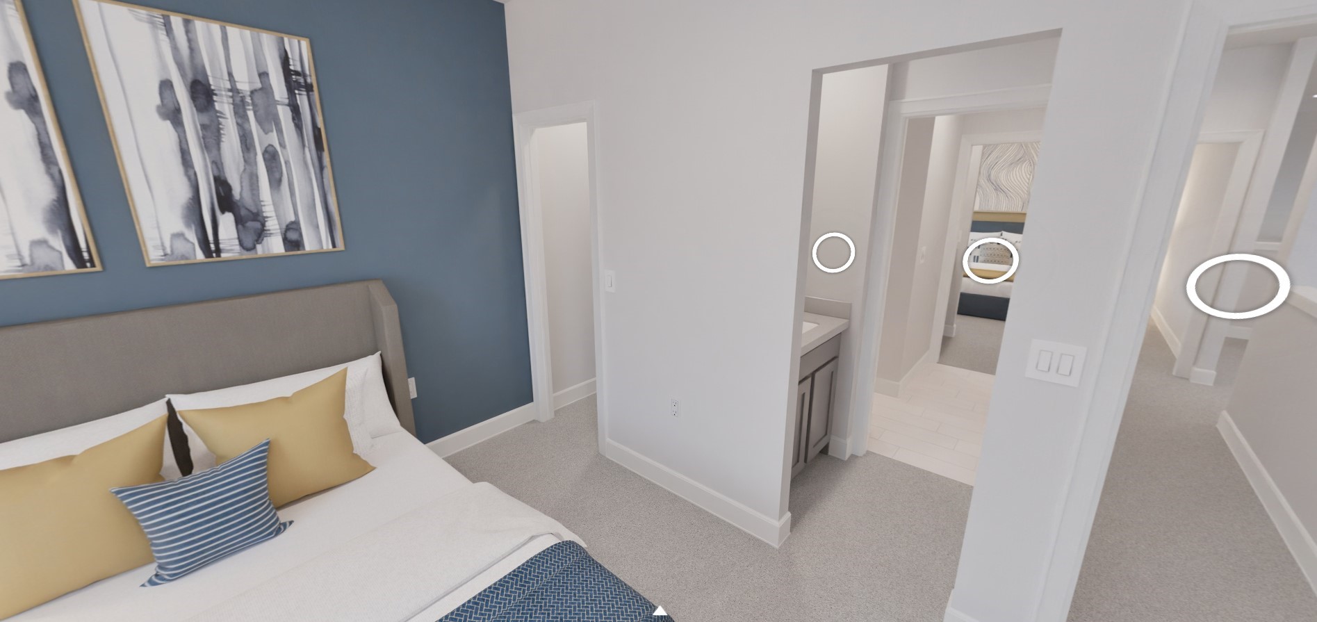 8303 Holly Blue Drive Rosharon, TX 77583 - Photo 26 of 34 a bedroom with a bed and a window