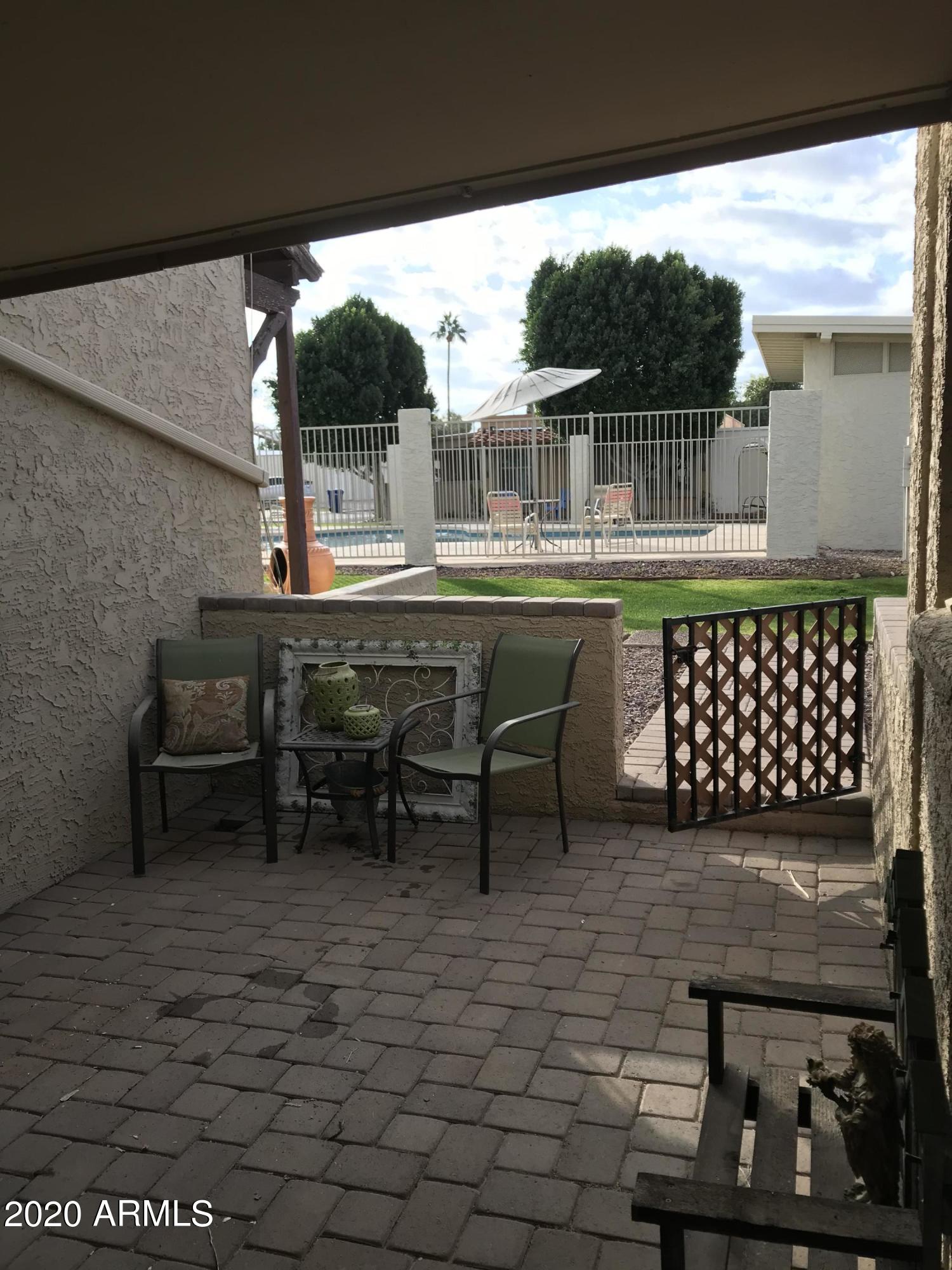 2203 North Recker Road Mesa, AZ 85215 - Photo 2 of 25 Private patio area overlooks pool