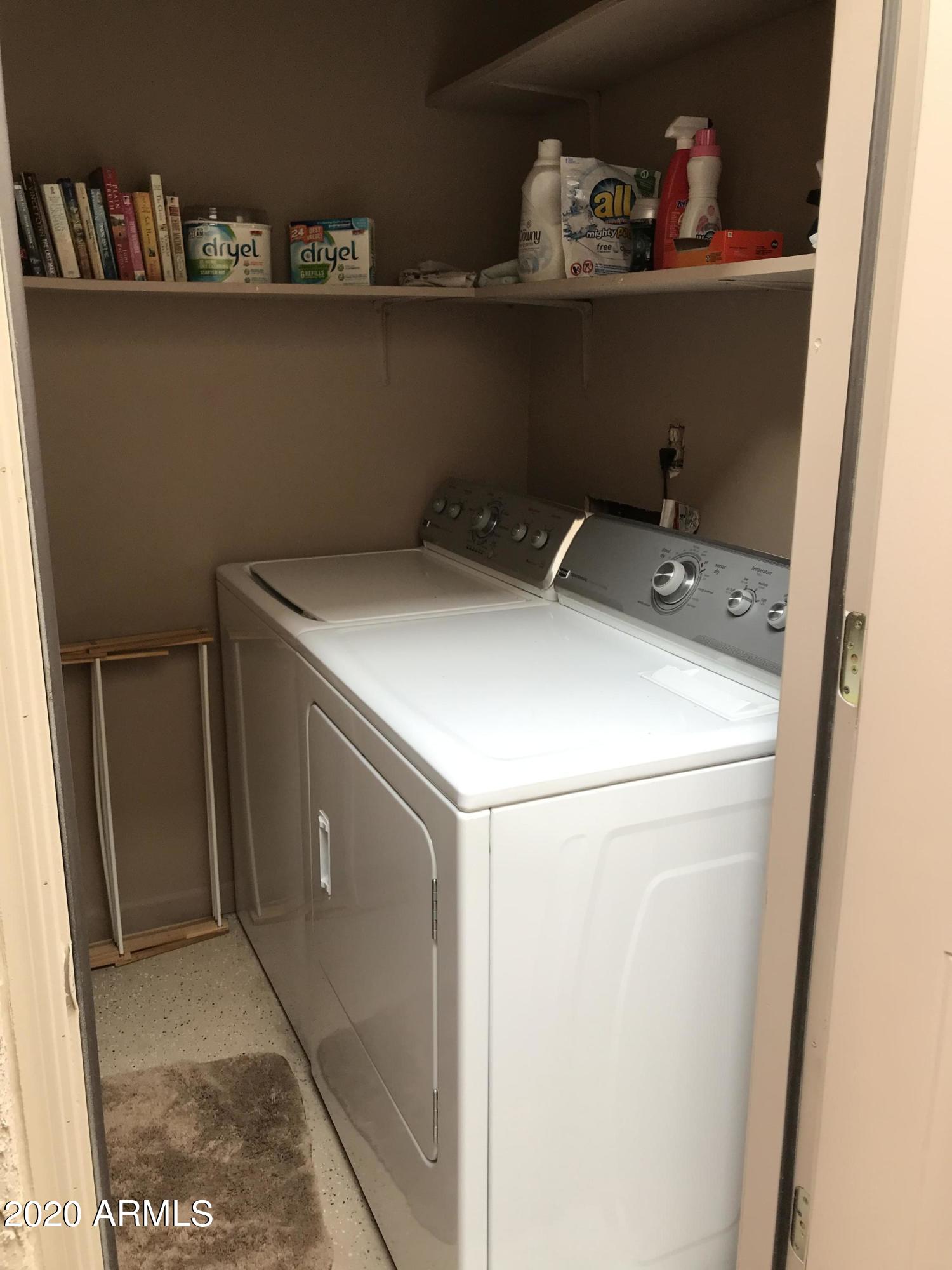 2203 North Recker Road Mesa, AZ 85215 - Photo 21 of 25 laundry w/ Washer dryer