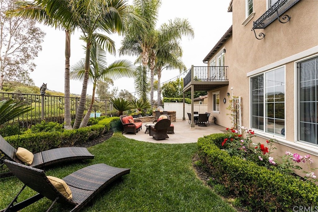 517 Via El Risco San Clemente, CA 92673 - Photo 39 of 51 a view of a backyard with sitting area and furniture
