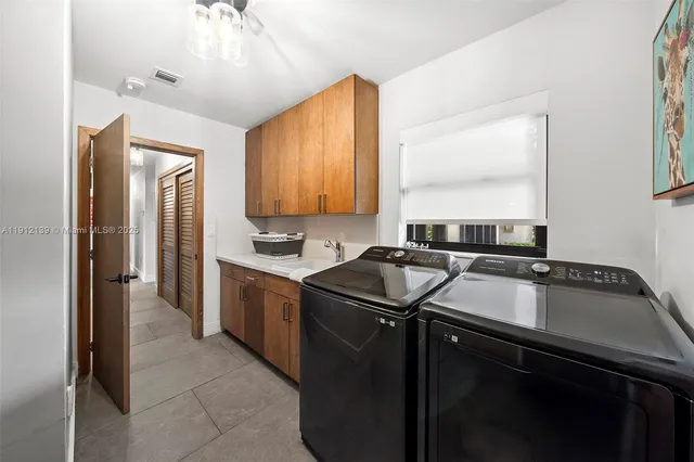 a swimming pool with outdoor seating and yard