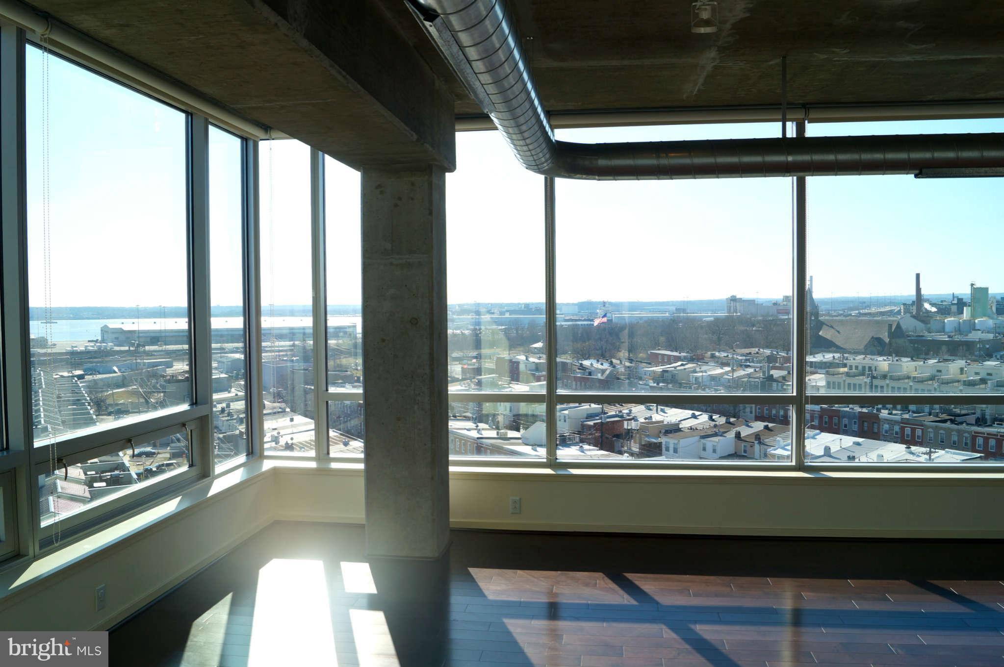 1200 Steuart Street, Unit 822 Baltimore, MD 21230 - Photo 15 of 30 a view of a city from a balcony