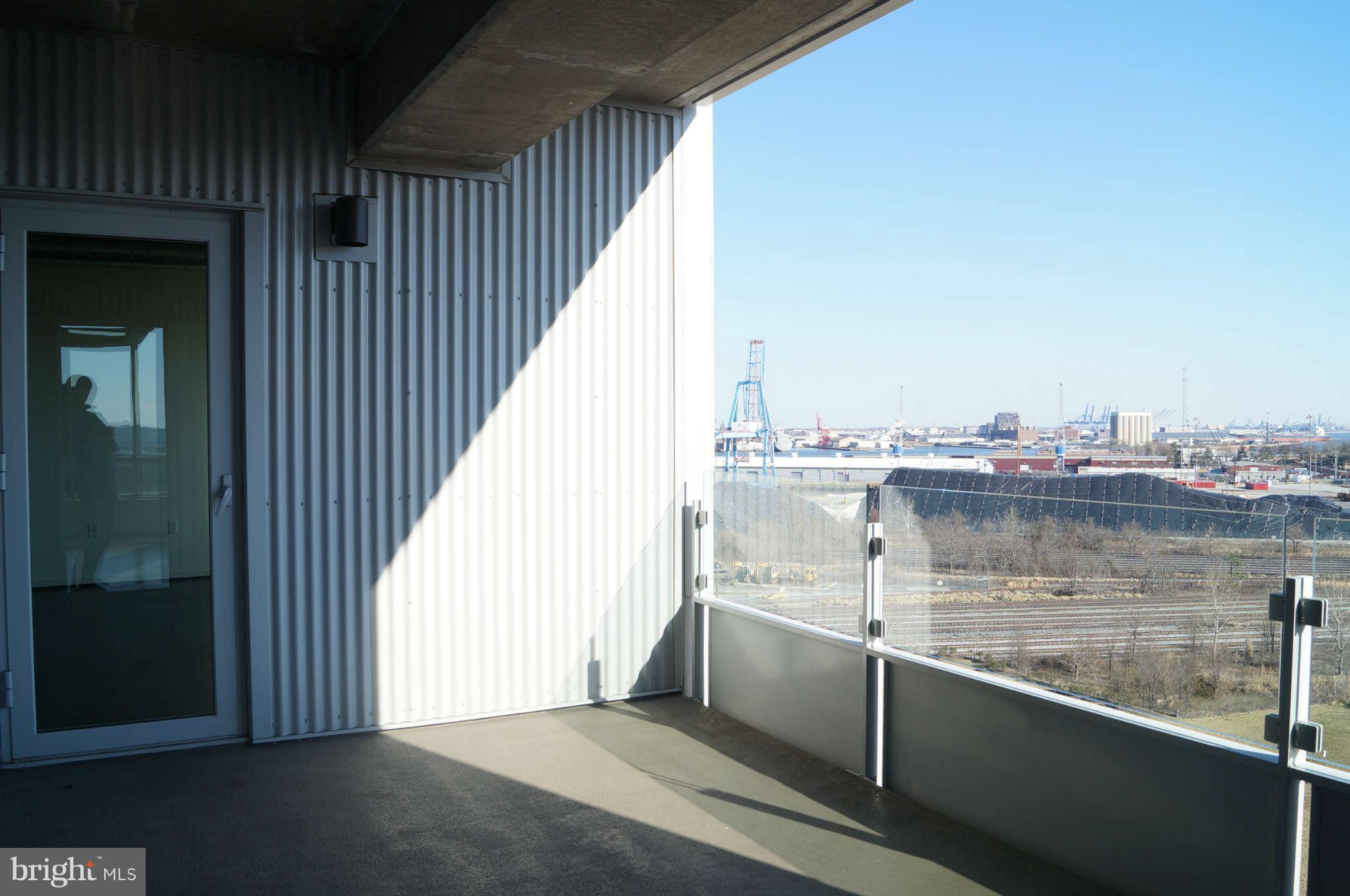 1200 Steuart Street, Unit 822 Baltimore, MD 21230 - Photo 20 of 30 a view of balcony with stainless steel appliances
