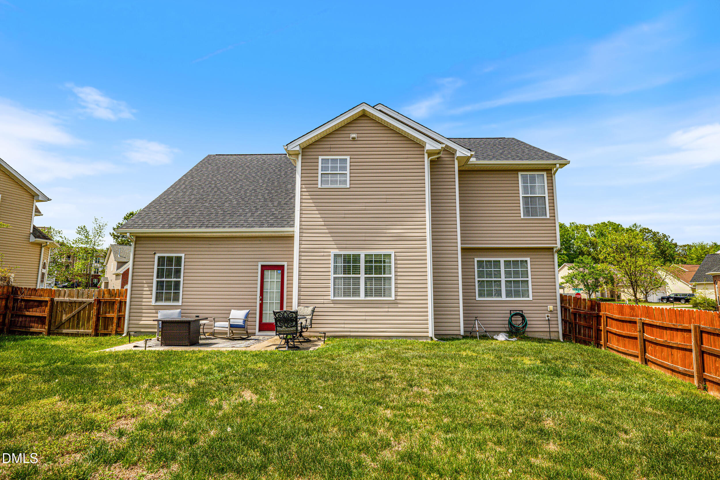 2208 Water Spray Drive Raleigh, NC 27610 - Photo 27 of 28 a front view of house with yard and green space