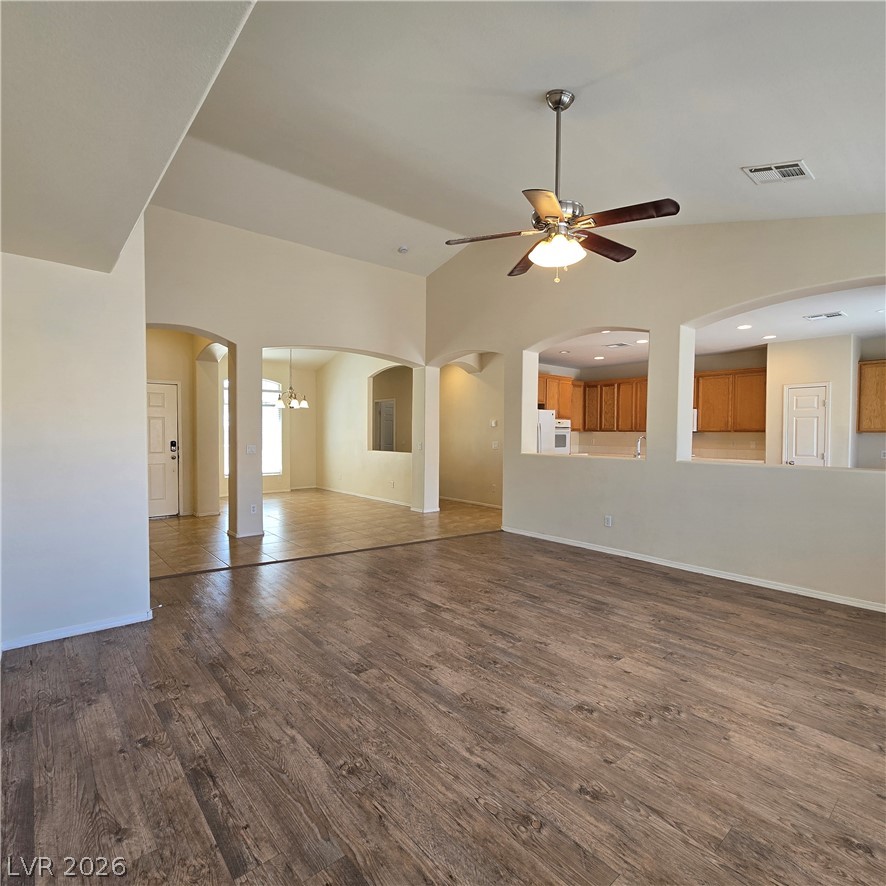 9234 Kingston Road Henderson, NV 89074 - Photo 38 of 38 An open floorplan with durable flooring and ample natural light defines this inviting living space.