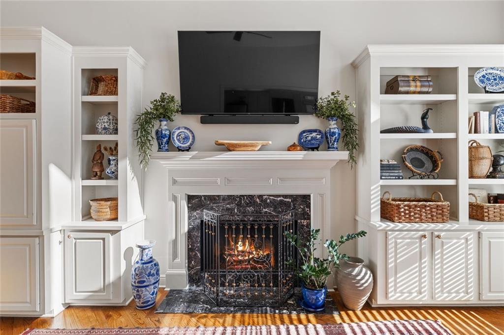 1476 Annapolis Way Grayson, GA 30017 - Photo 21 of 51 a living room with furniture and a fireplace