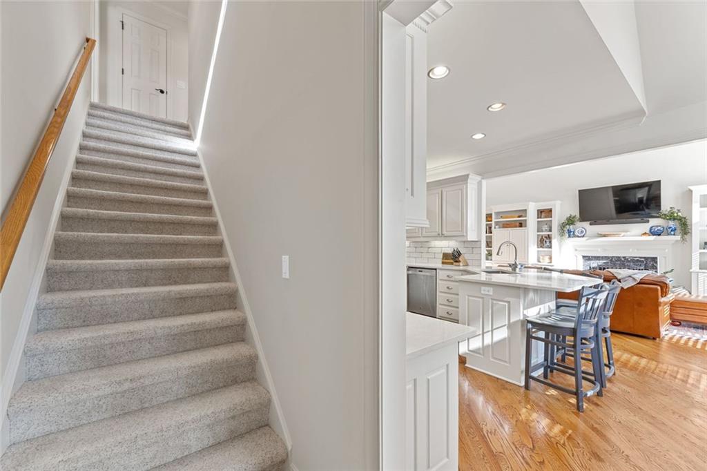 1476 Annapolis Way Grayson, GA 30017 - Photo 25 of 51 a view of entryway and kitchen
