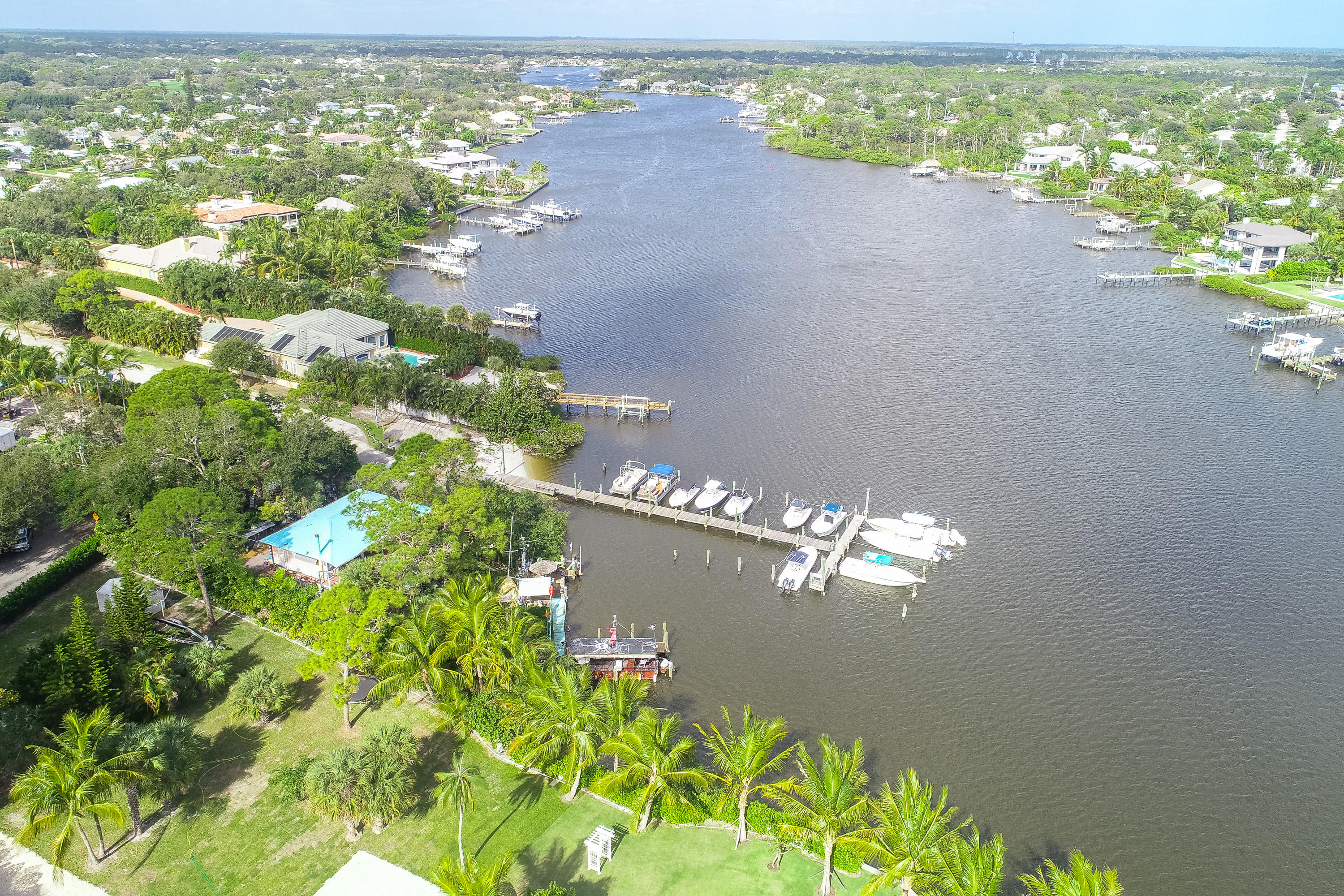 4885 Tequesta Drive Tequesta, FL 33469 - Photo 40 of 48 Aerial of Marina Area