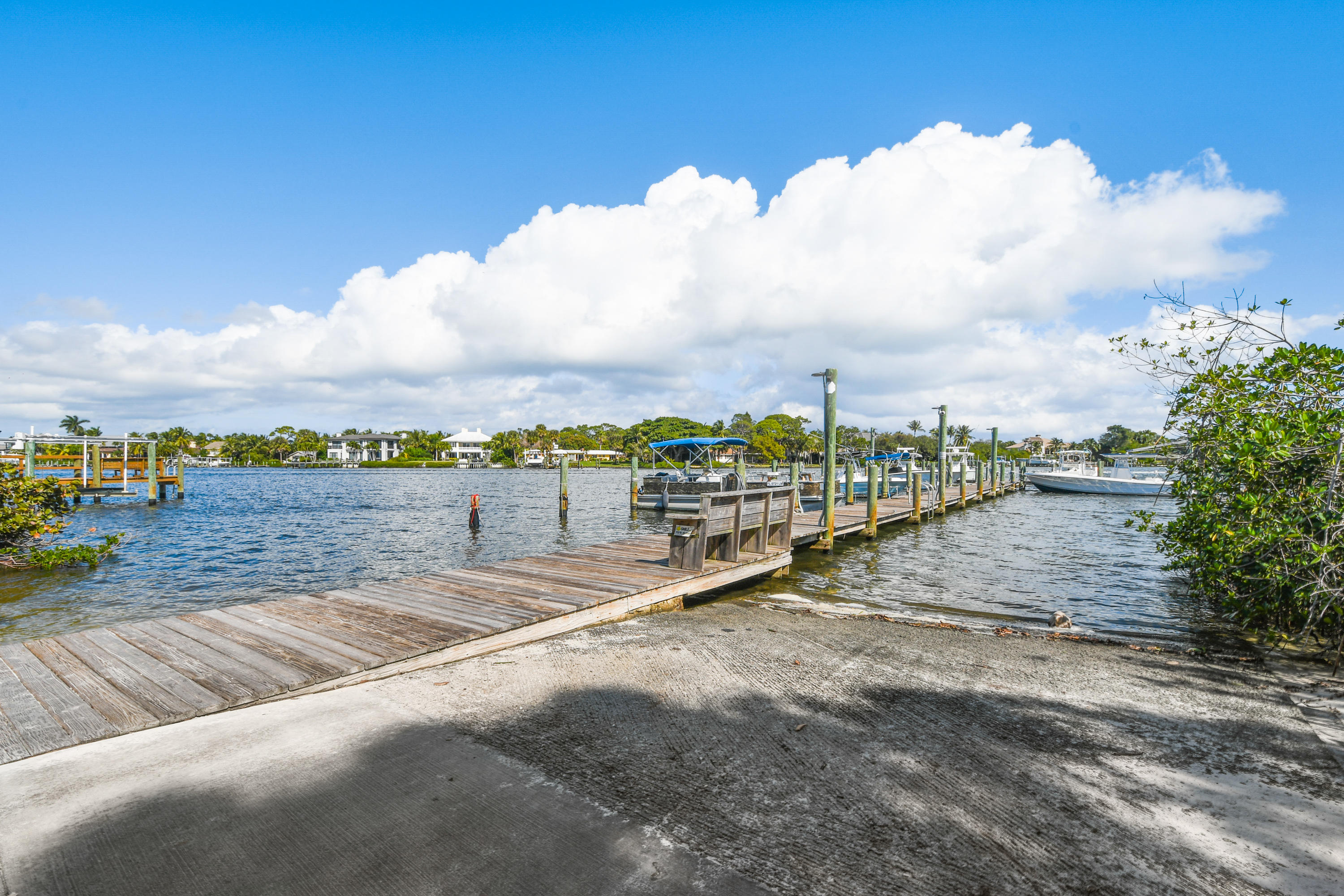 4885 Tequesta Drive Tequesta, FL 33469 - Photo 43 of 48 Dock & Private Boat Ramp