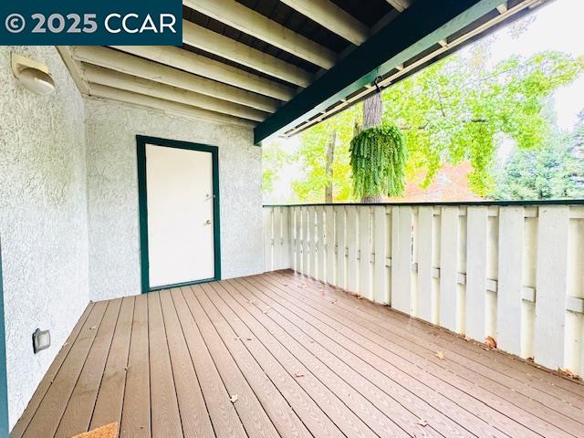 5425 Concord Boulevard, Unit F4 Concord, CA 94521 - Photo 15 of 17 a view of backyard with wooden floor and fence