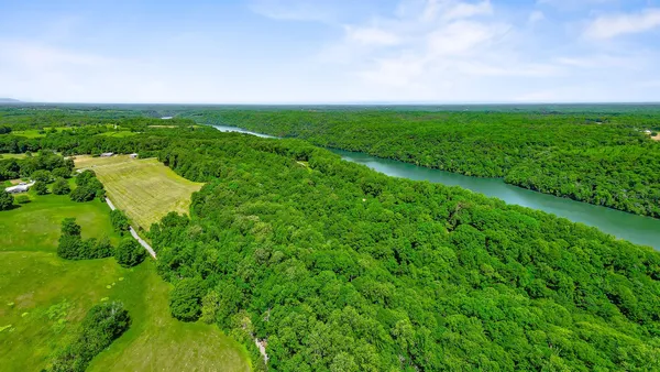 a view of a green field with lots of green space