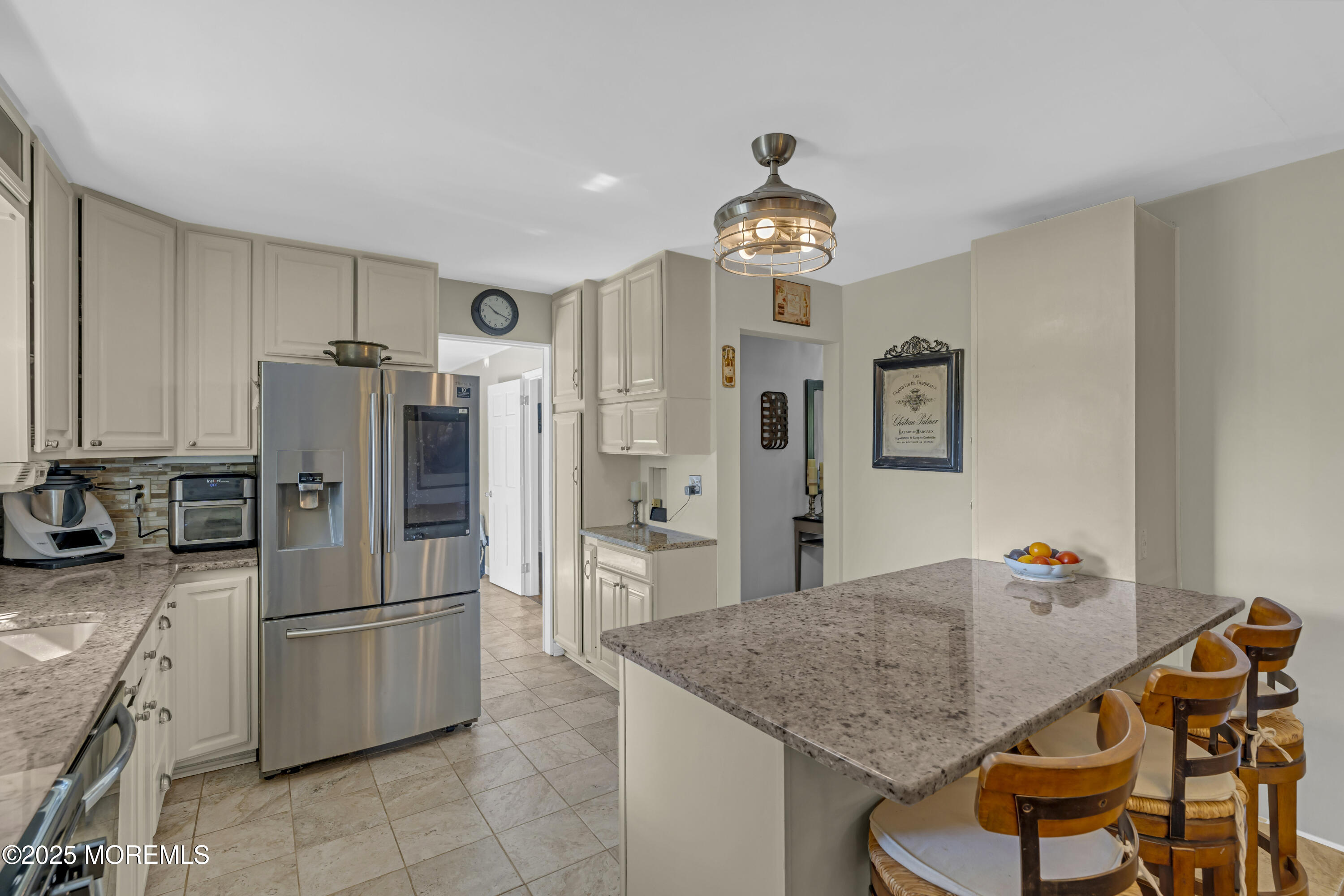 13 Mountview Road Morris Plains, NJ 07950 - Photo 11 of 59 a kitchen with stainless steel appliances granite countertop a refrigerator and a stove top oven