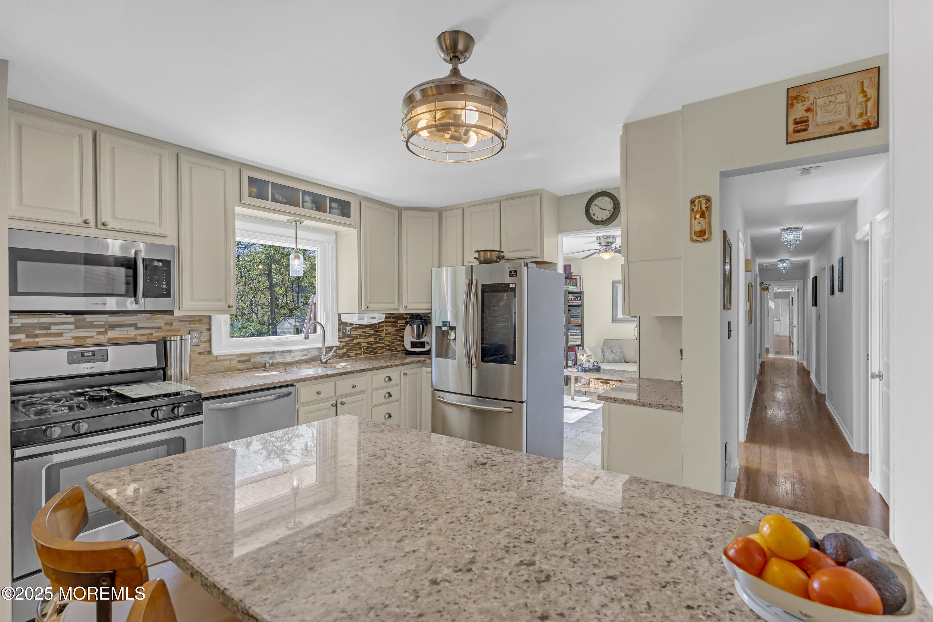 13 Mountview Road Morris Plains, NJ 07950 - Photo 10 of 59 a kitchen with a refrigerator and a stove top oven