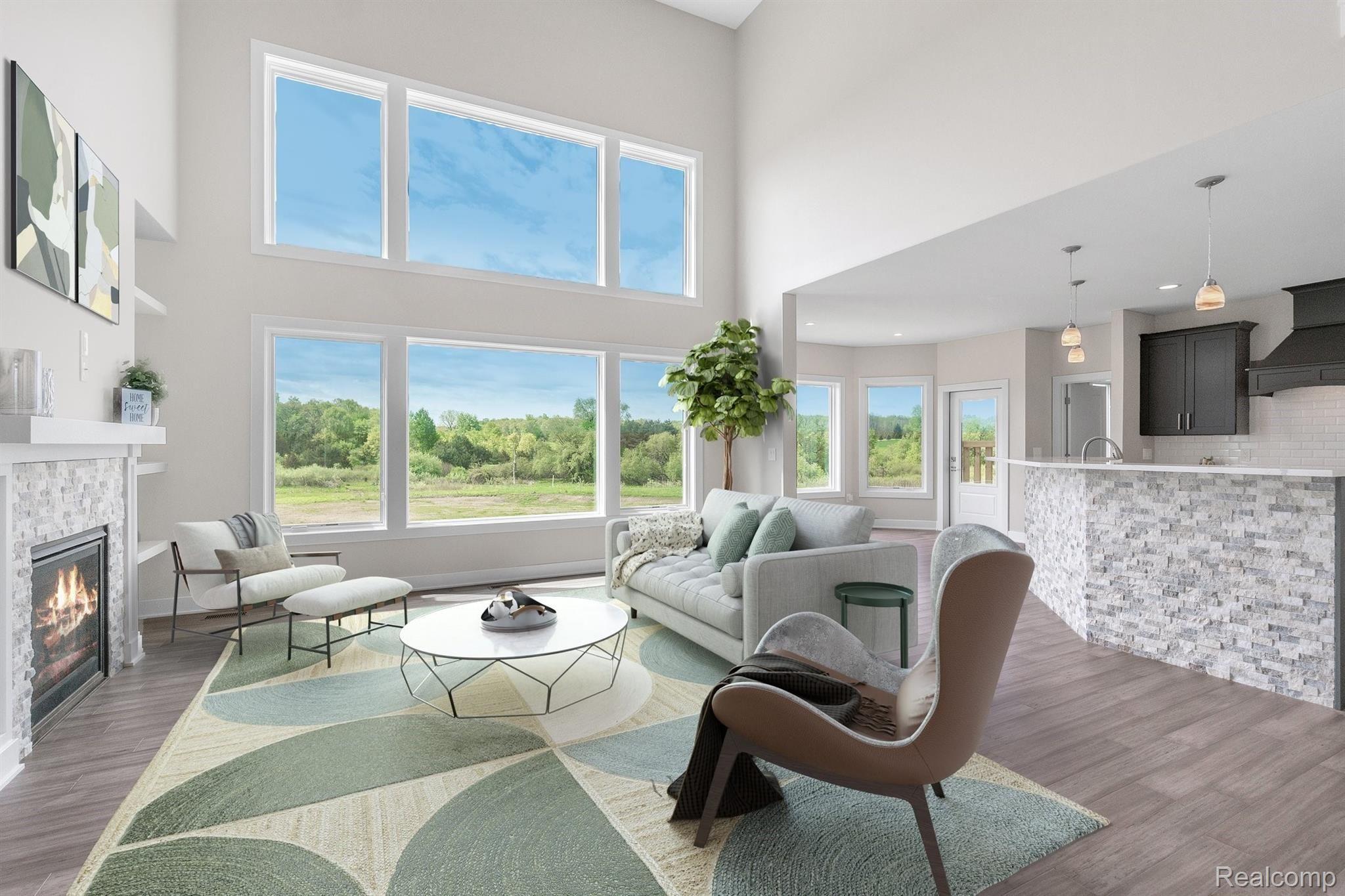 12240 Hibner Road Hartland, MI 48353 - Photo 8 of 37 Great room, staged