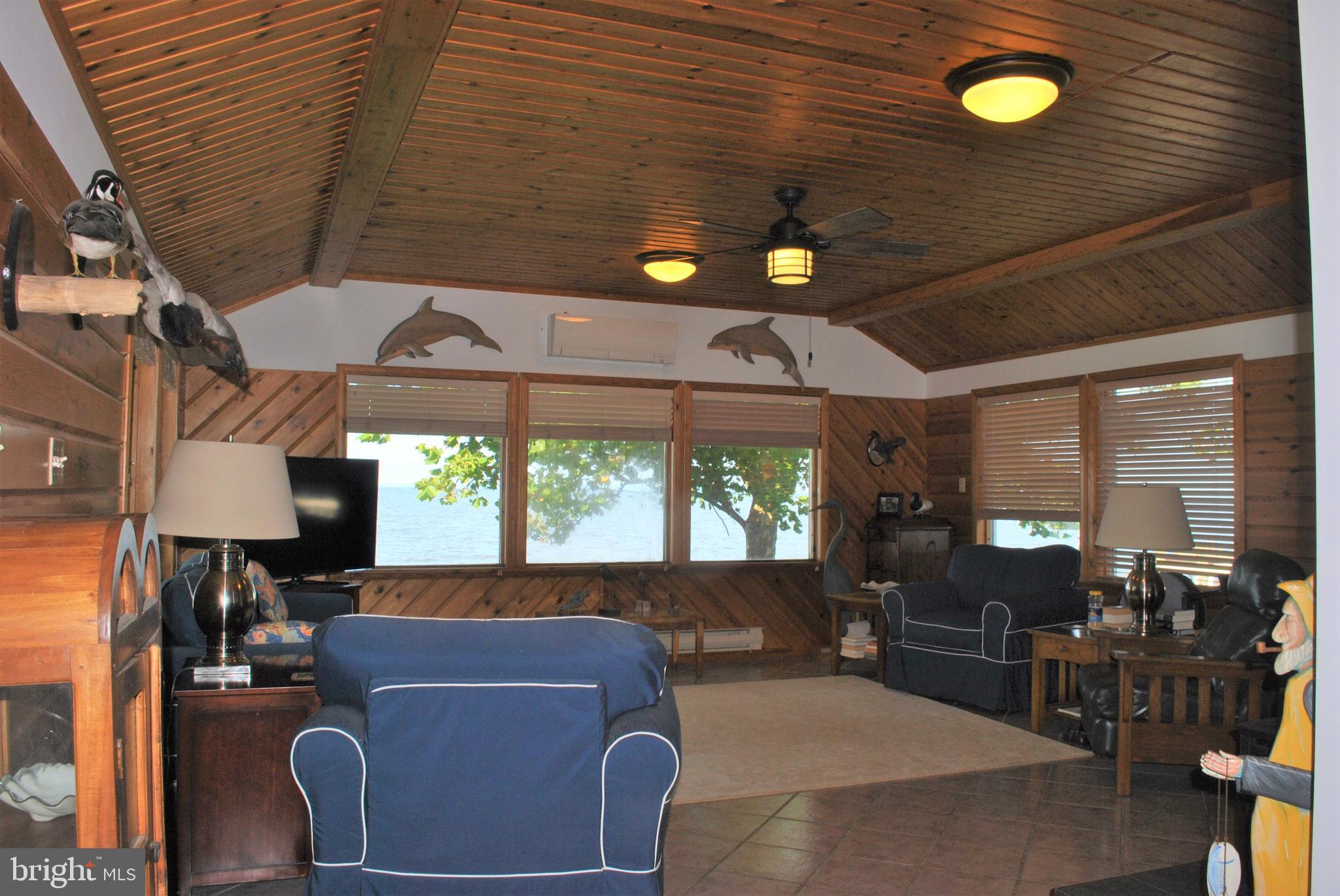 4910 Huntingfield Road Rock Hall, MD 21661 - Photo 11 of 29 Attractive wood ceilings and walls