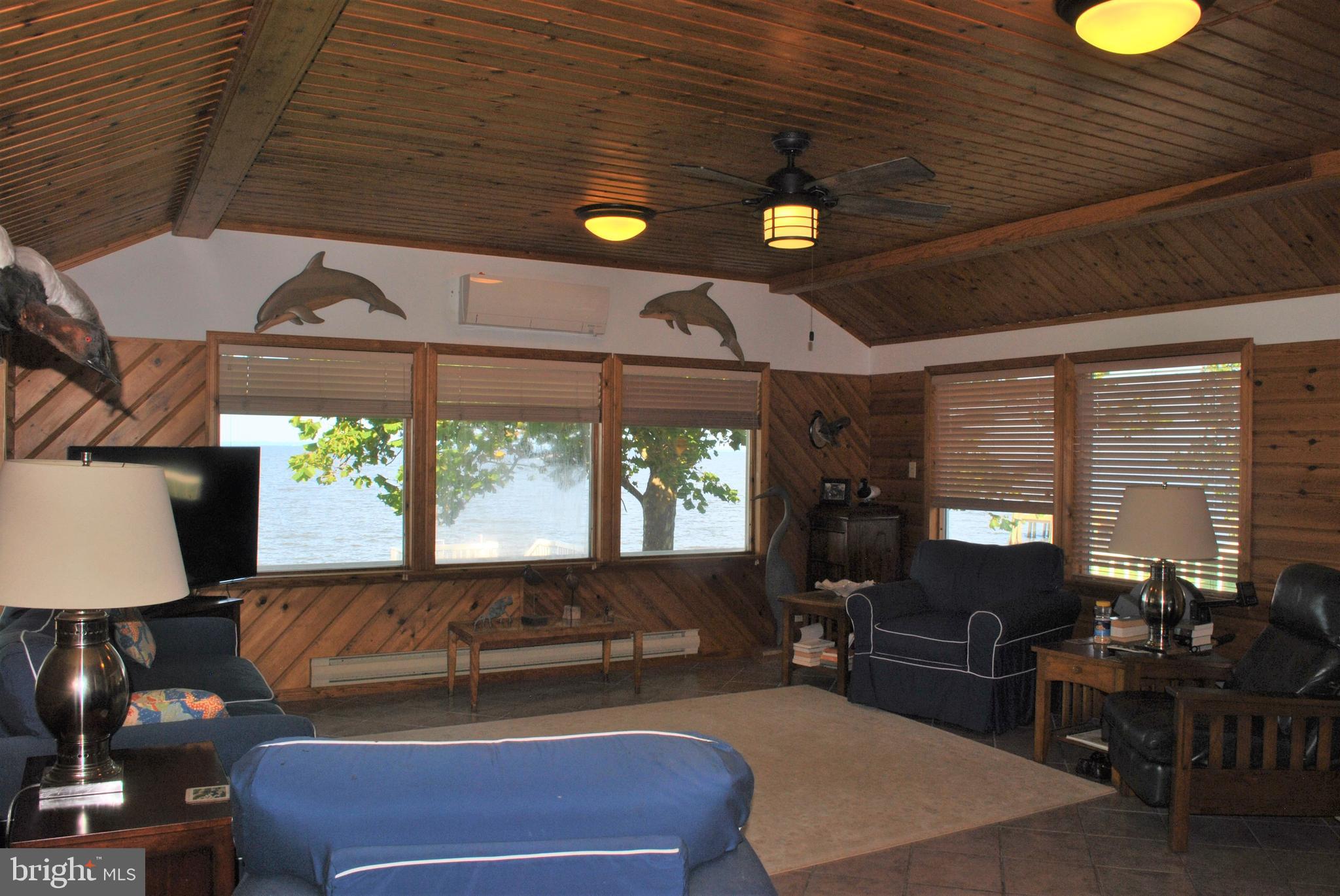 4910 Huntingfield Road Rock Hall, MD 21661 - Photo 13 of 29 View from the dining room into the living room