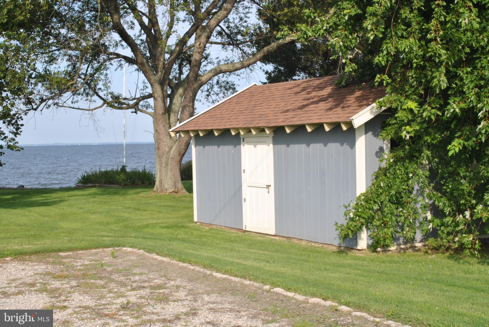 4910 Huntingfield Road Rock Hall, MD 21661 - Photo 25 of 29 Storage shed for toys & tools