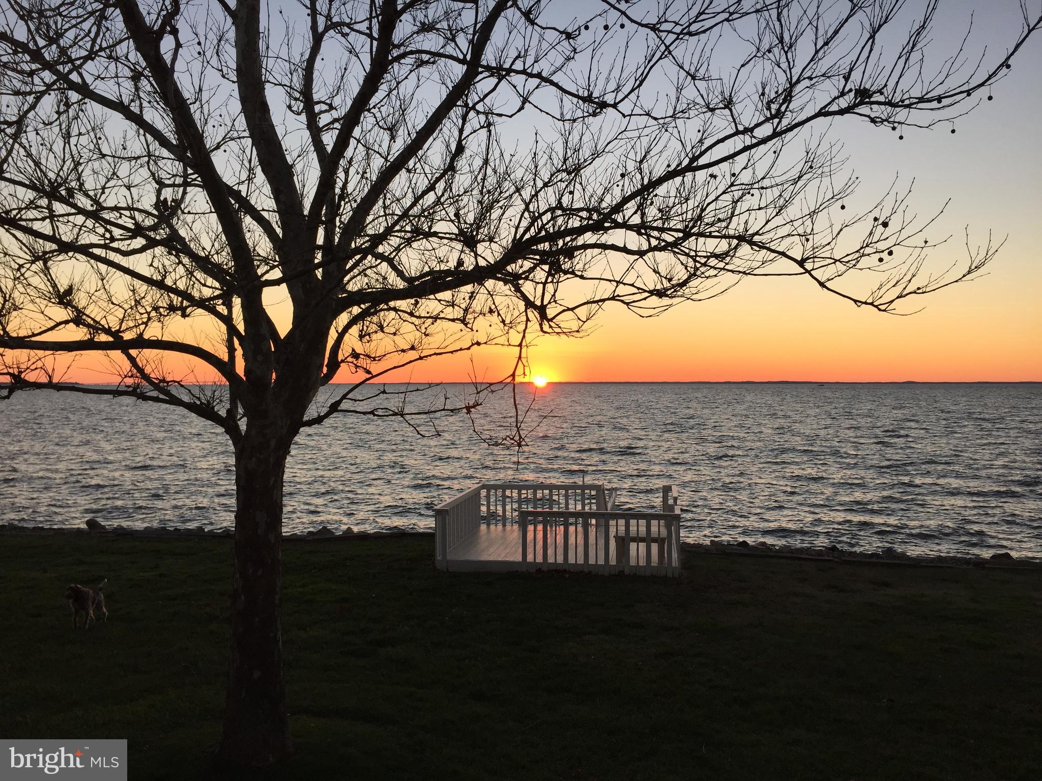4910 Huntingfield Road Rock Hall, MD 21661 - Photo 29 of 29 Magnificent sunsets across the Bay
