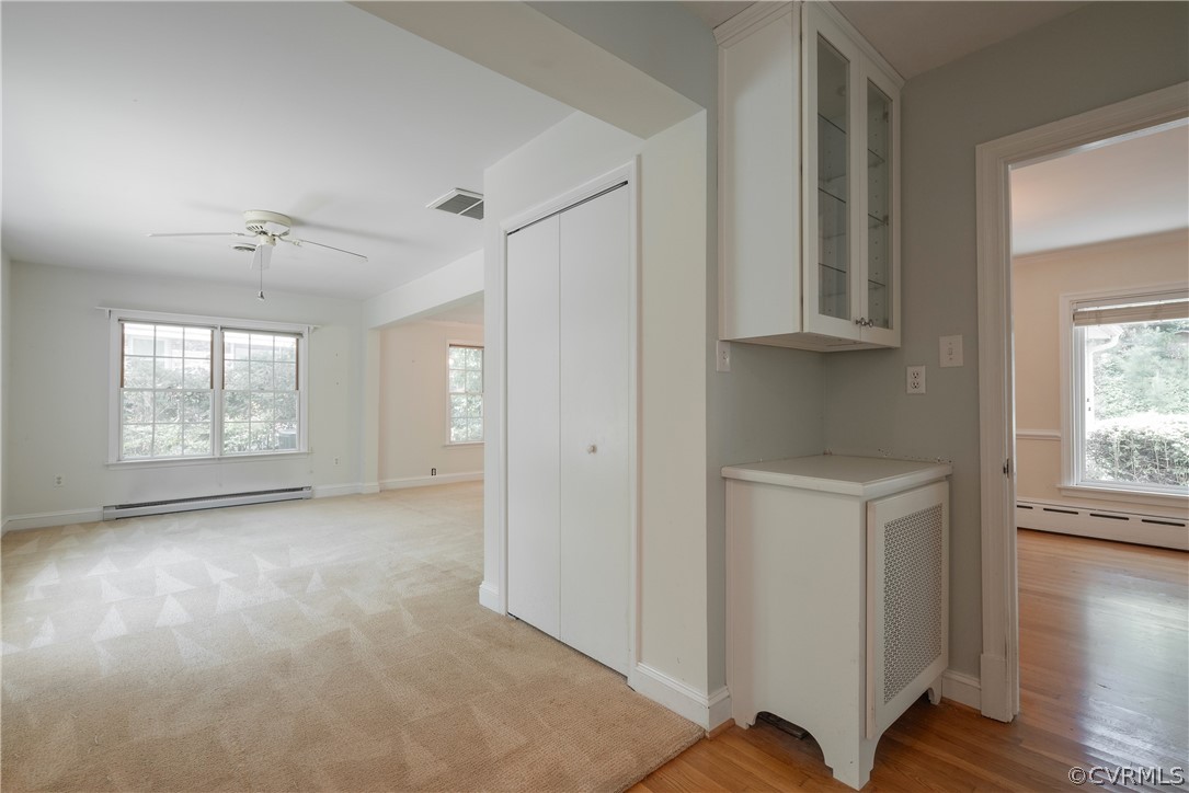8401 Halesworth Road Richmond, VA 23235 - Photo 29 of 50 wooden floor in an empty room with a window