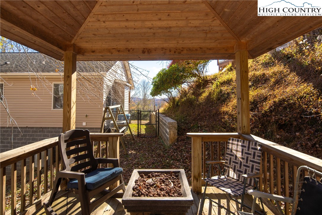 130 Alexander Drive Boone, NC 28607 - Photo 40 of 48 a view of a balcony with chairs