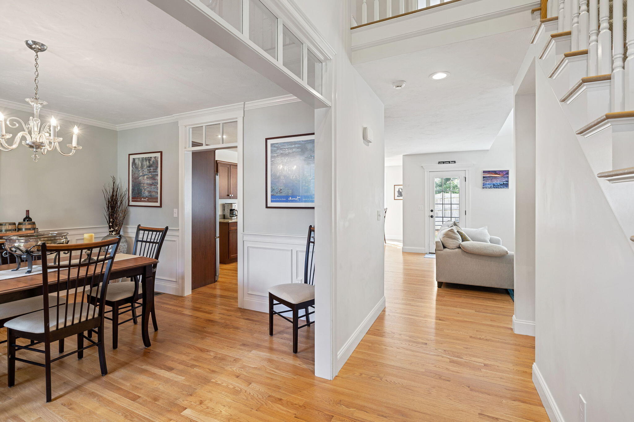 48 Meadowbrook Road Mashpee, MA 02649 - Photo 16 of 52 a view of a livingroom with furniture and wooden floor