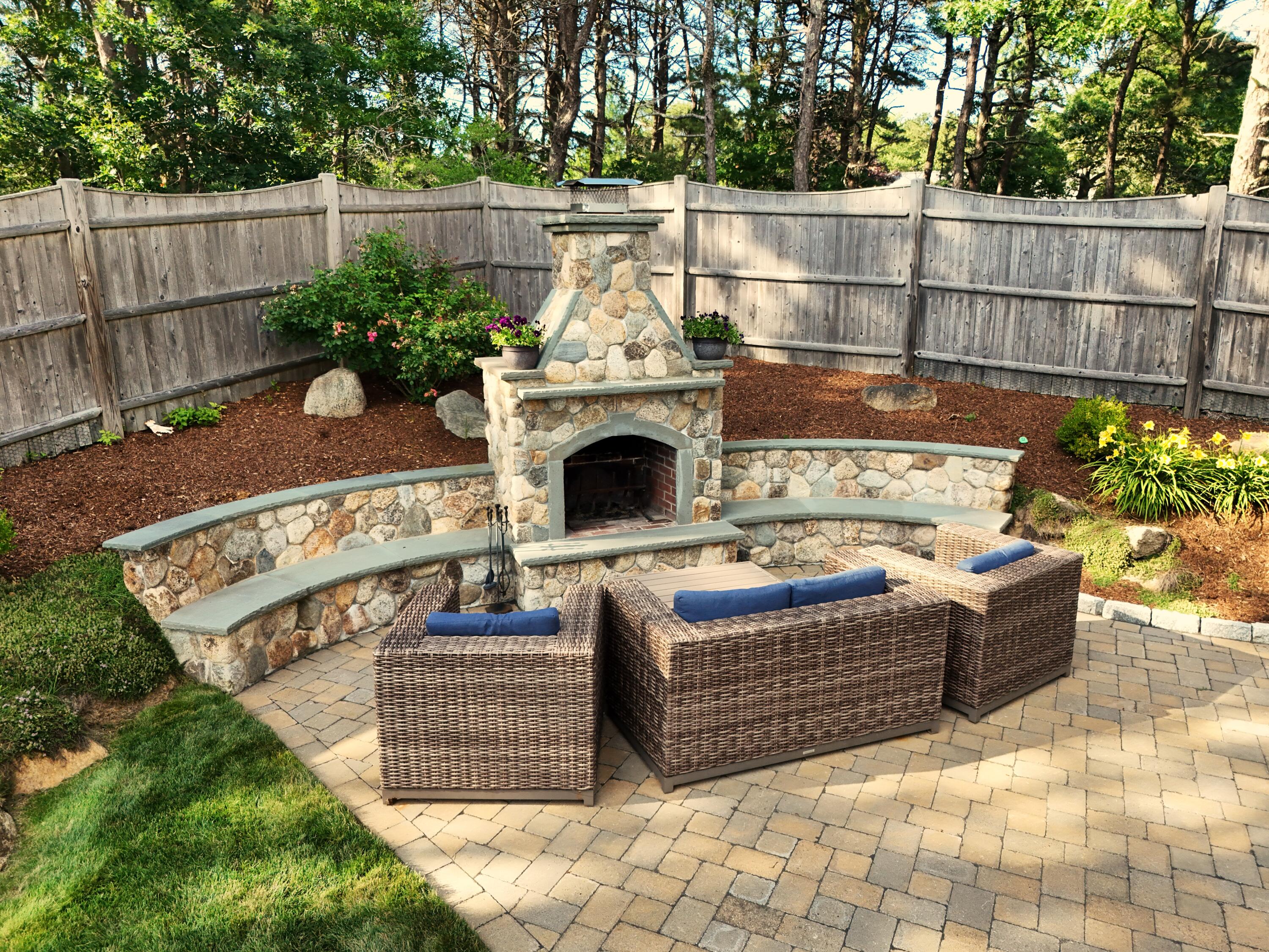 48 Meadowbrook Road Mashpee, MA 02649 - Photo 52 of 52 a view of a couches in the patio
