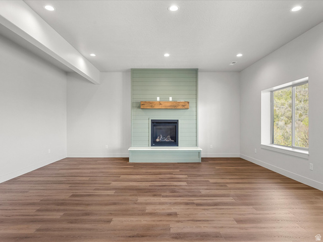 1159 North Broad Hollow Road Garden City, UT 84028 - Photo 48 of 55 Spacious interior featuring wood-finish flooring and recessed lighting