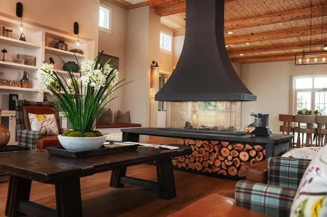 a vase of flowers sitting on a table