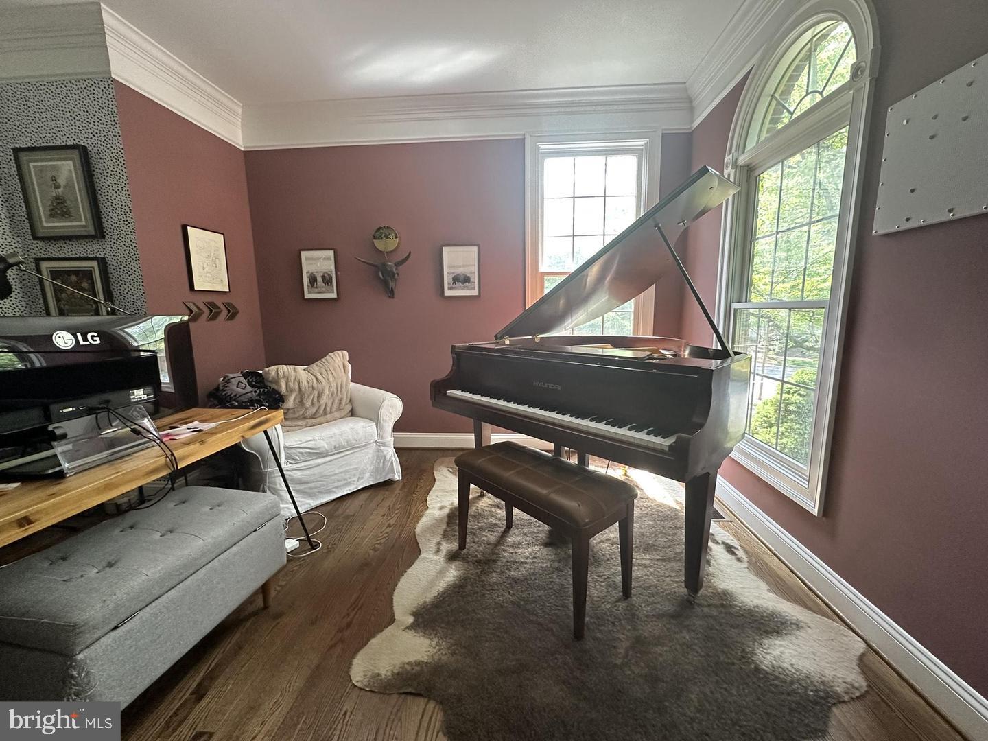 306 Pure Spring Crescent Rockville, MD 20850 - Photo 10 of 18 Elegant music room with grand piano.