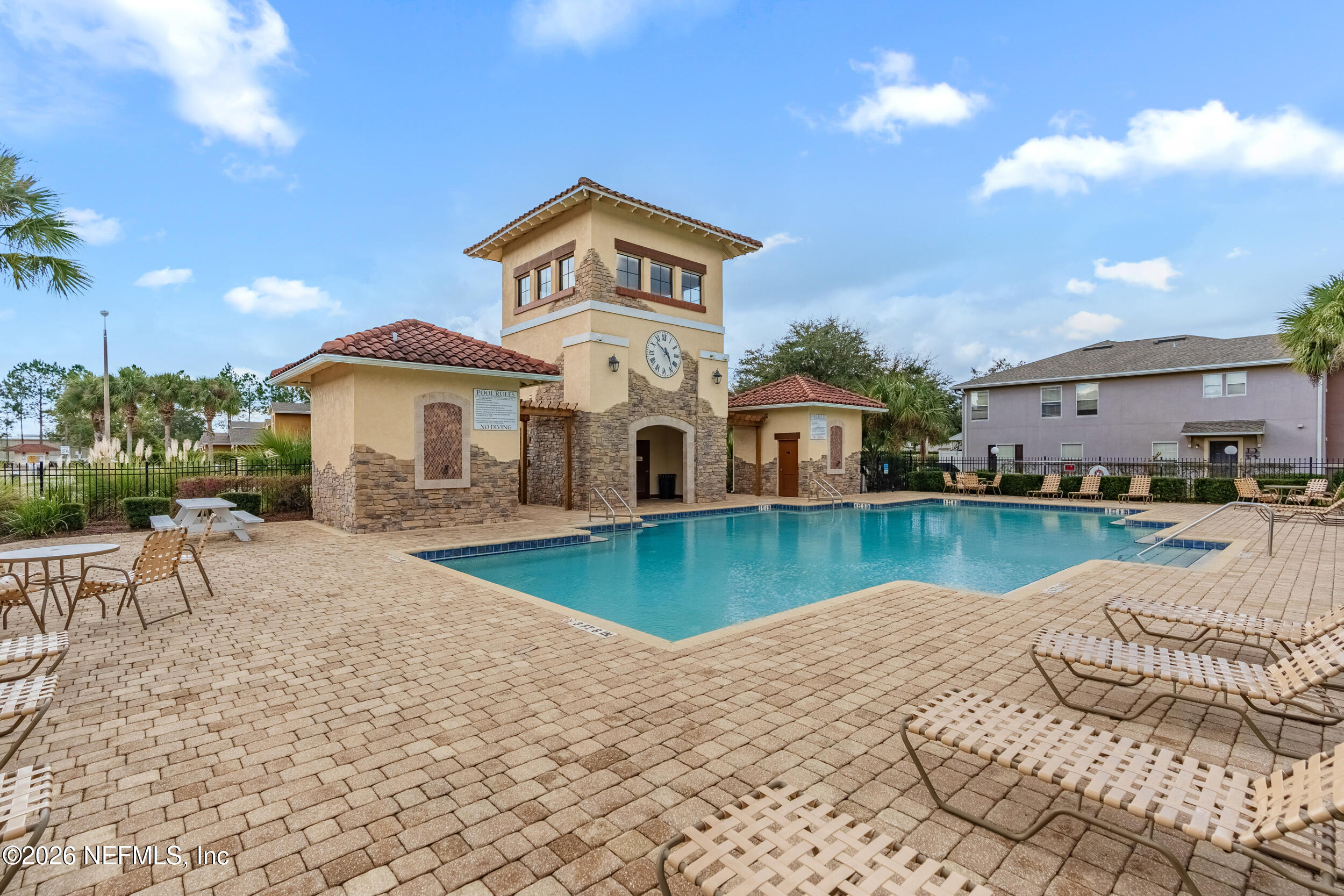 127 Crete Court St. Augustine, FL 32084 - Photo 31 of 33 a view of a house with swimming pool and sitting area