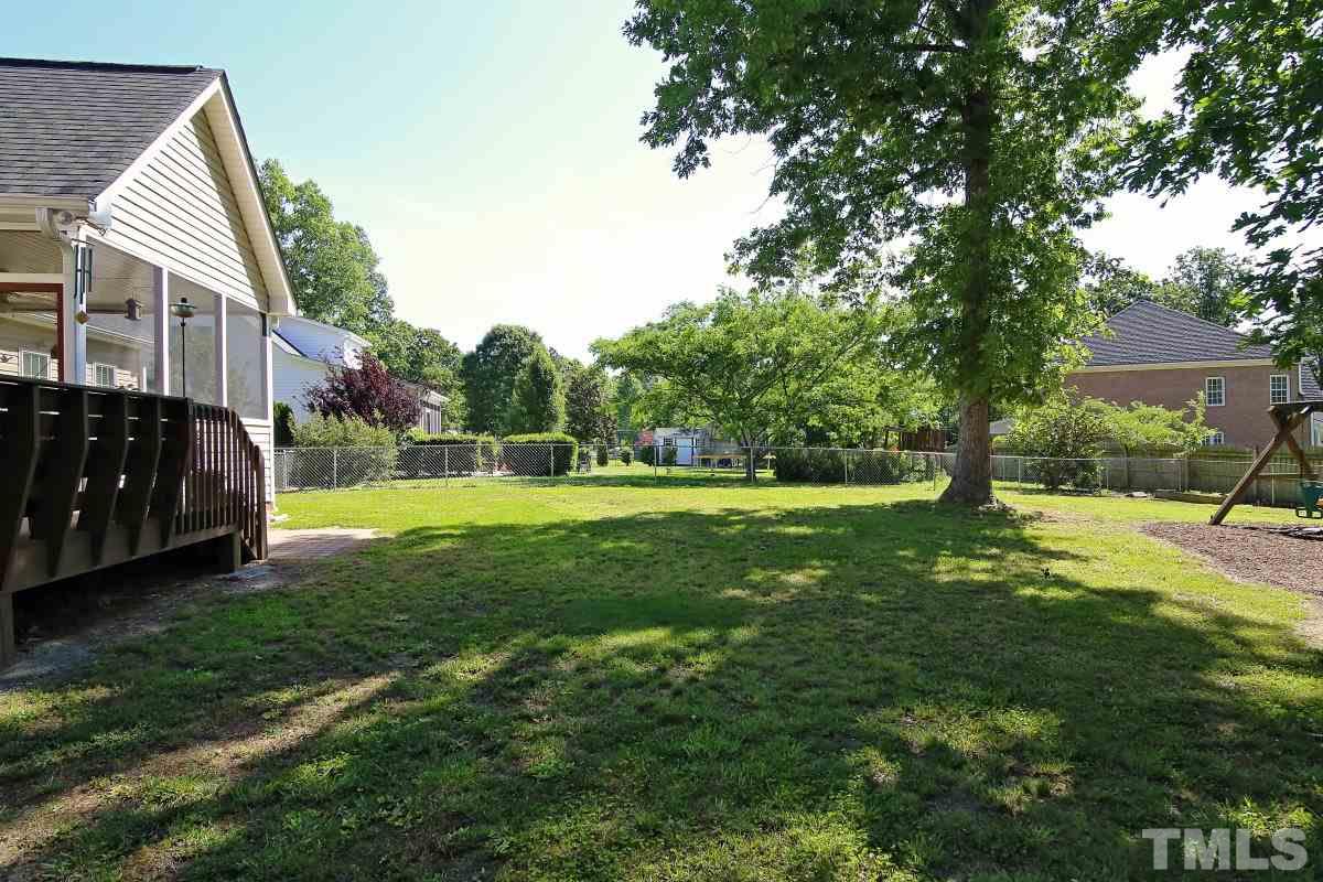 2932 Old Crews Road Raleigh, NC 27616 - Photo 6 of 25 Side View of Back Yard.