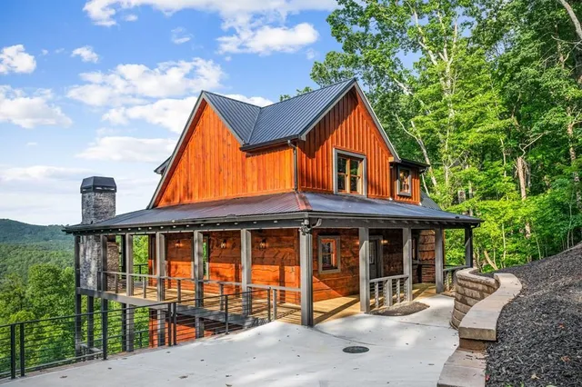 a view of outdoor space and deck
