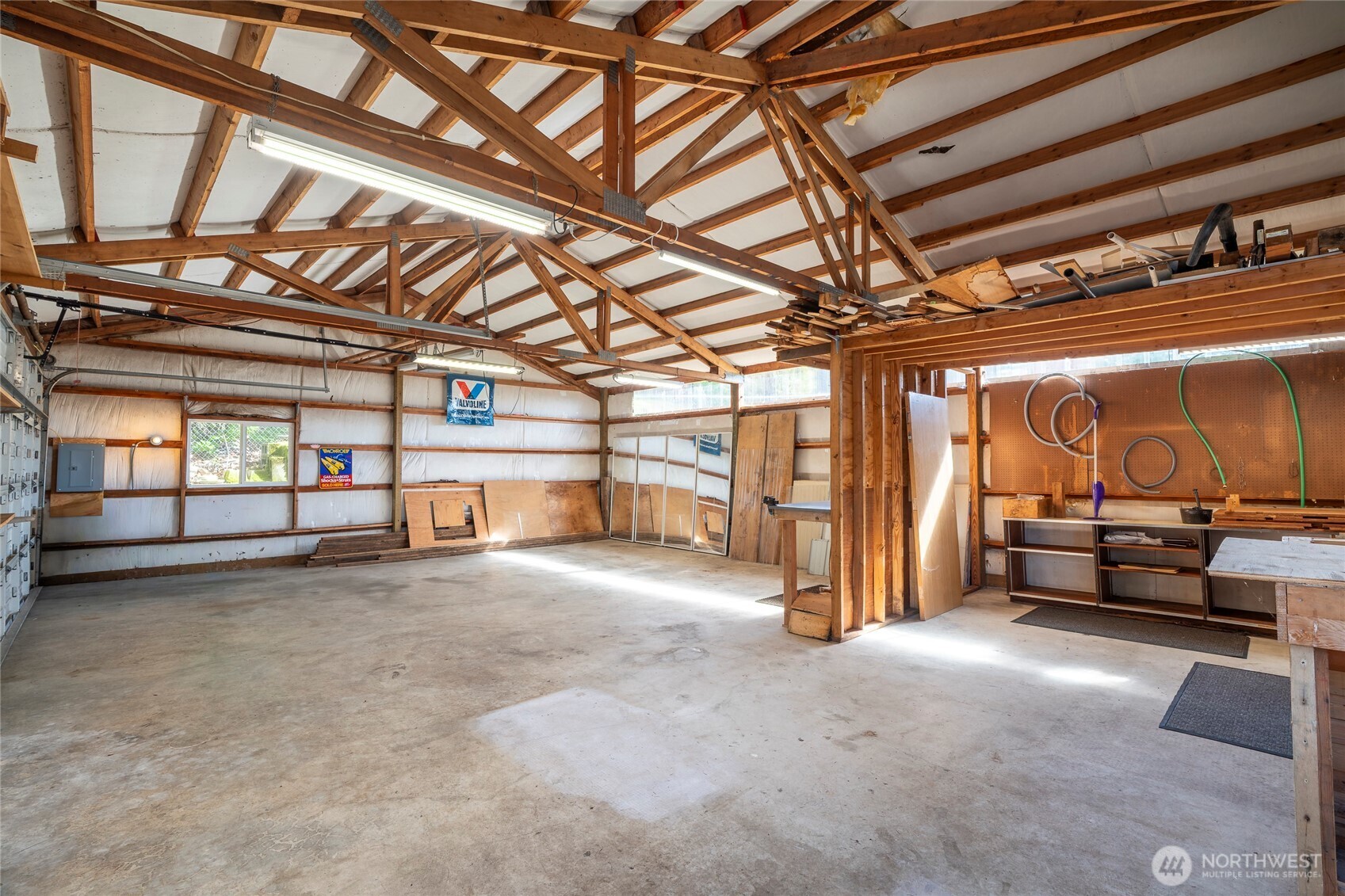 9537 South 213th Street Kent, WA 98031 - Photo 23 of 31 a view of a room with wooden walls