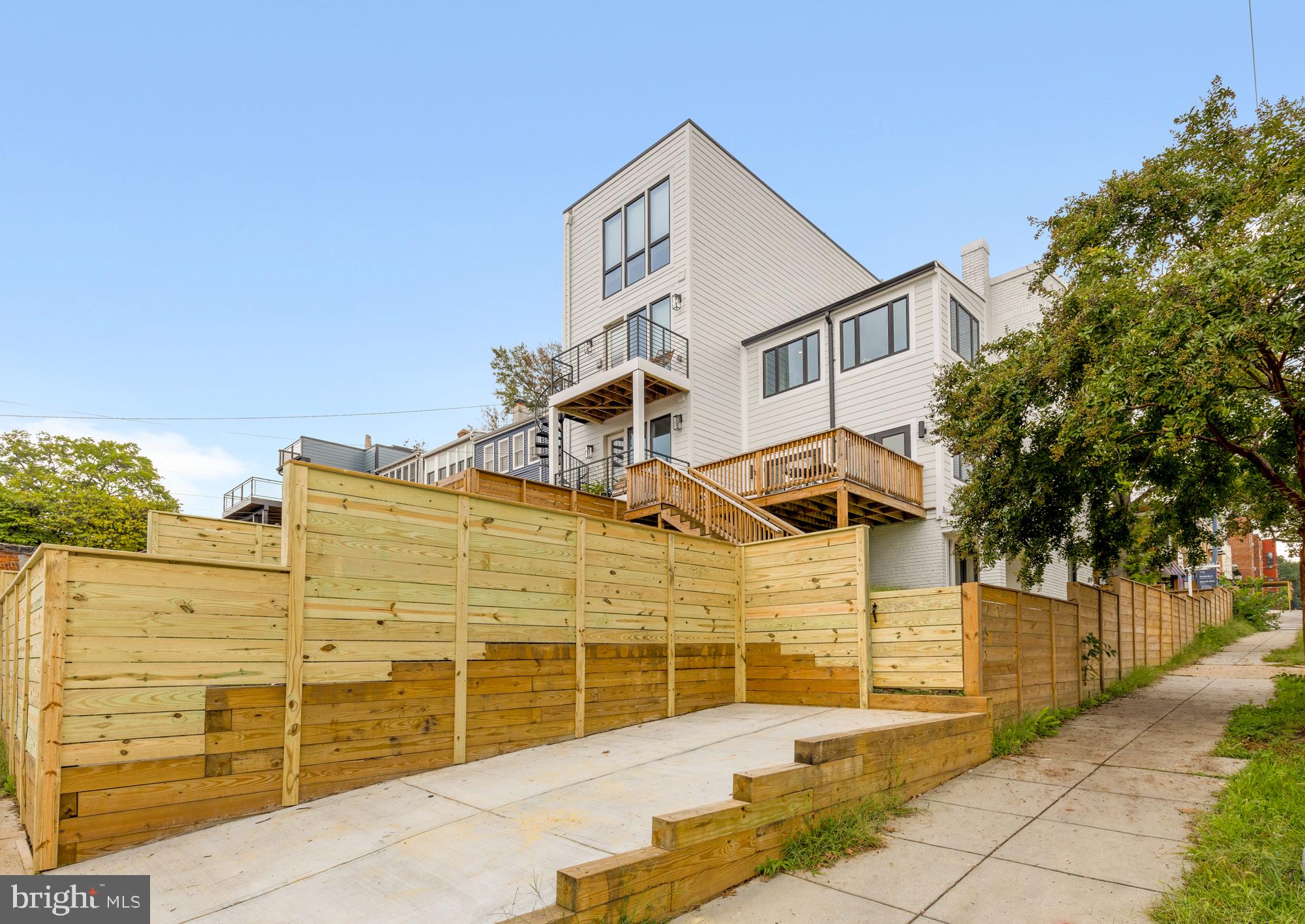 4200 3rd Street Northwest Washington, DC 20011 - Photo 54 of 59 Parking/Privacy Fence