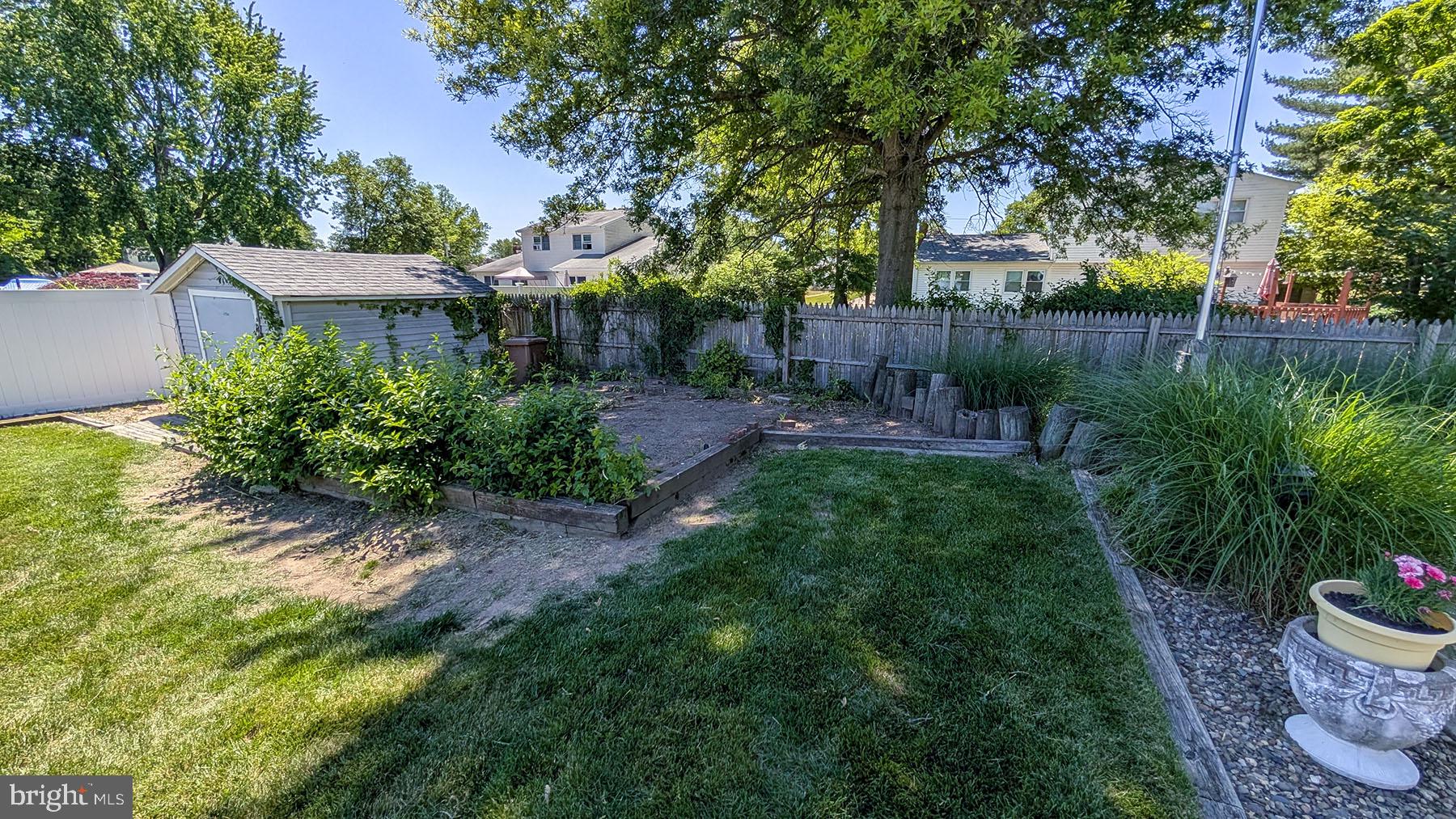 9 Wolfpack Road Hamilton, NJ 08619 - Photo 54 of 57 Lush backyard oasis with garden space.