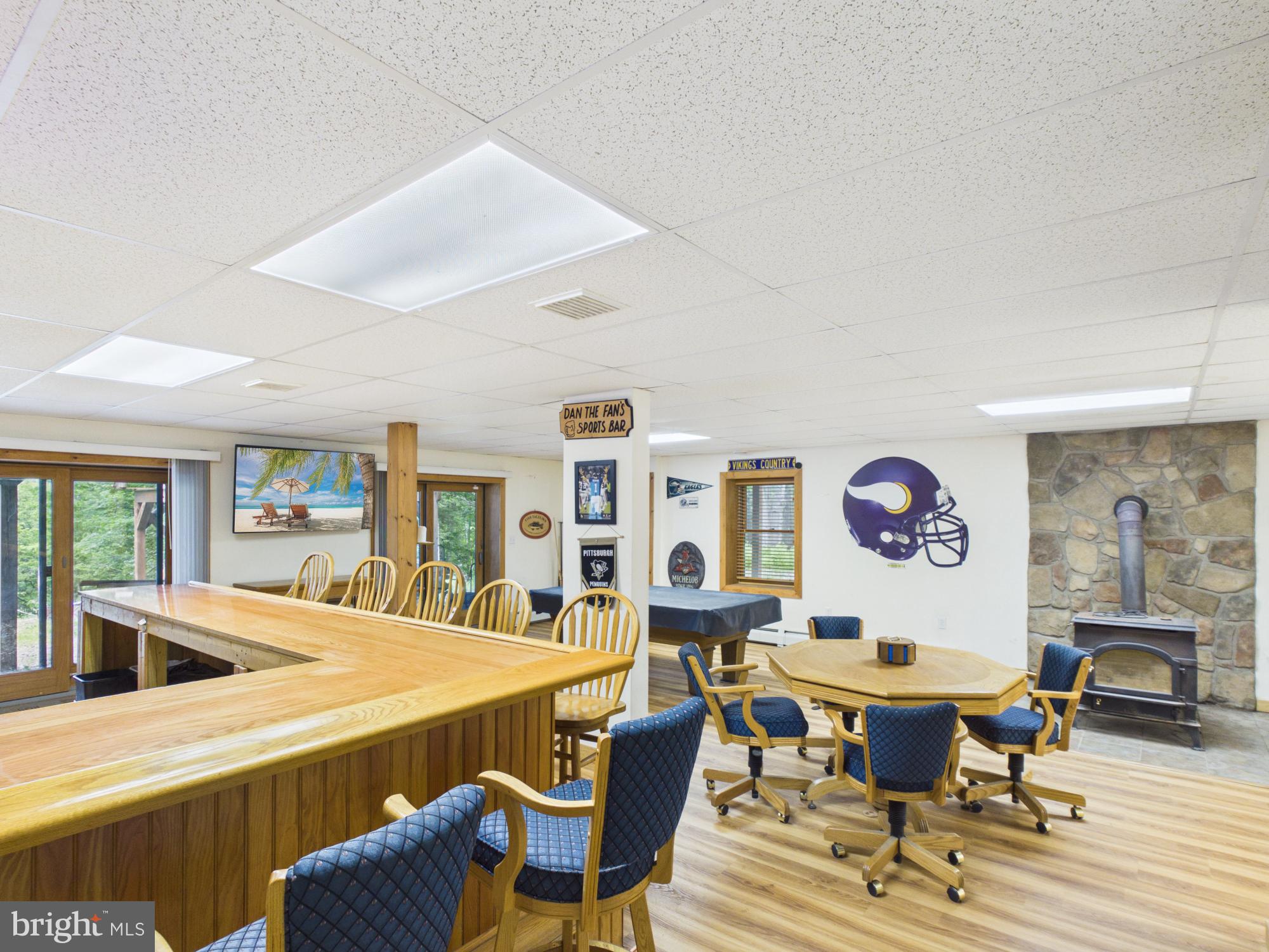 477 Finn Swamp Road Lakeville, PA 18438 - Photo 49 of 53 Custom built bar