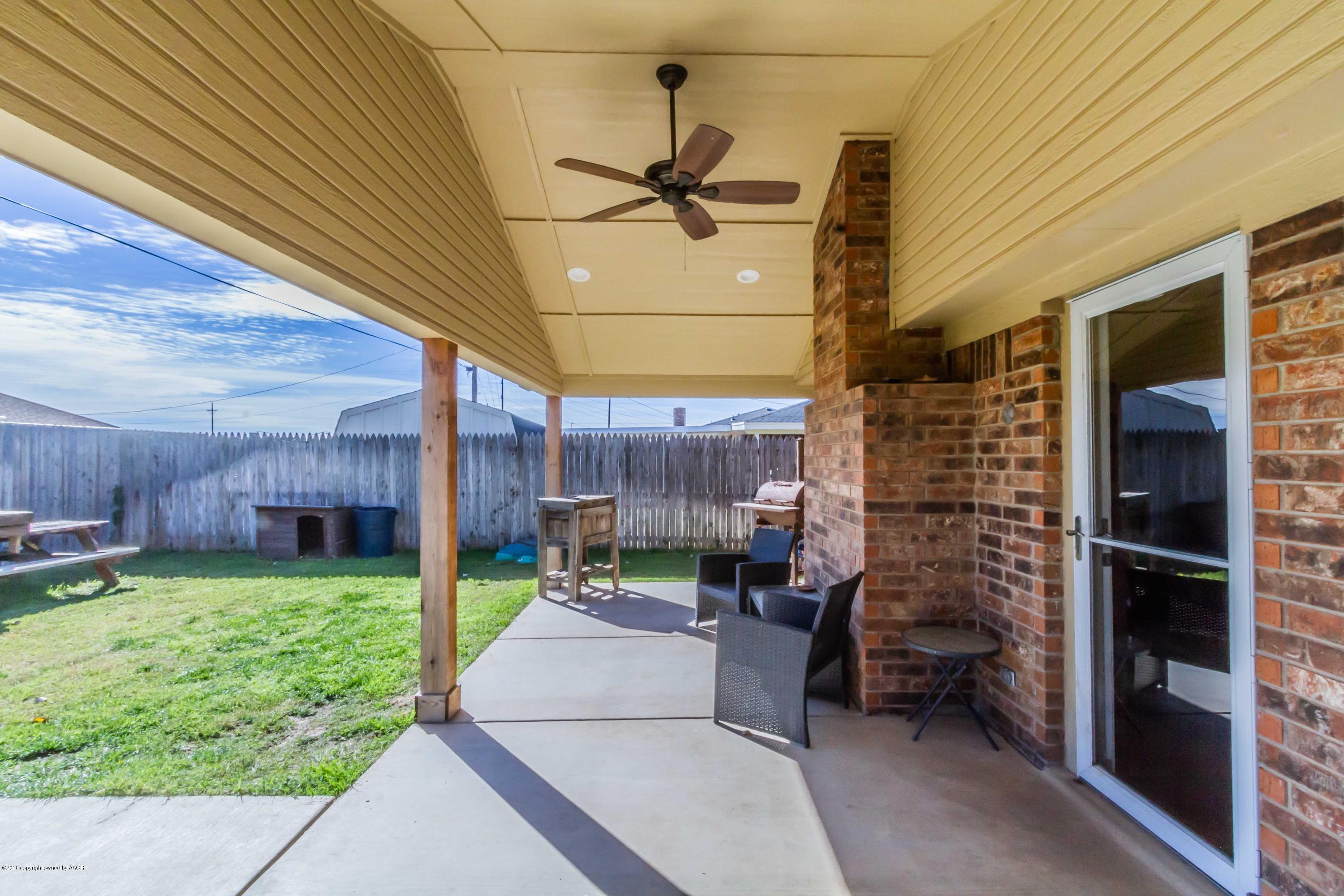 5325 Wheeler Lane Amarillo, TX 79110 - Photo 22 of 24 PATIO VIEW 1