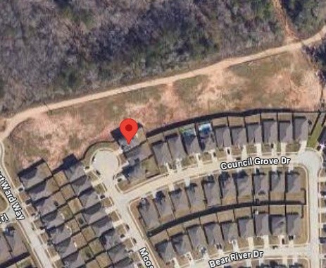 14003 Moose Creek Lane Conroe, TX 77384 - Photo 30 of 37 a view of entryway with wooden floor