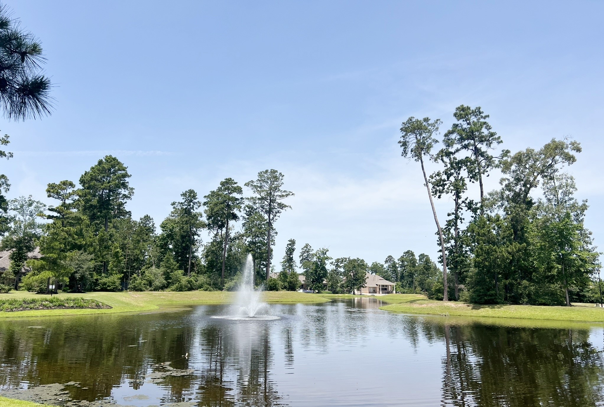 14003 Moose Creek Lane Conroe, TX 77384 - Photo 33 of 37 a view of lake with green space