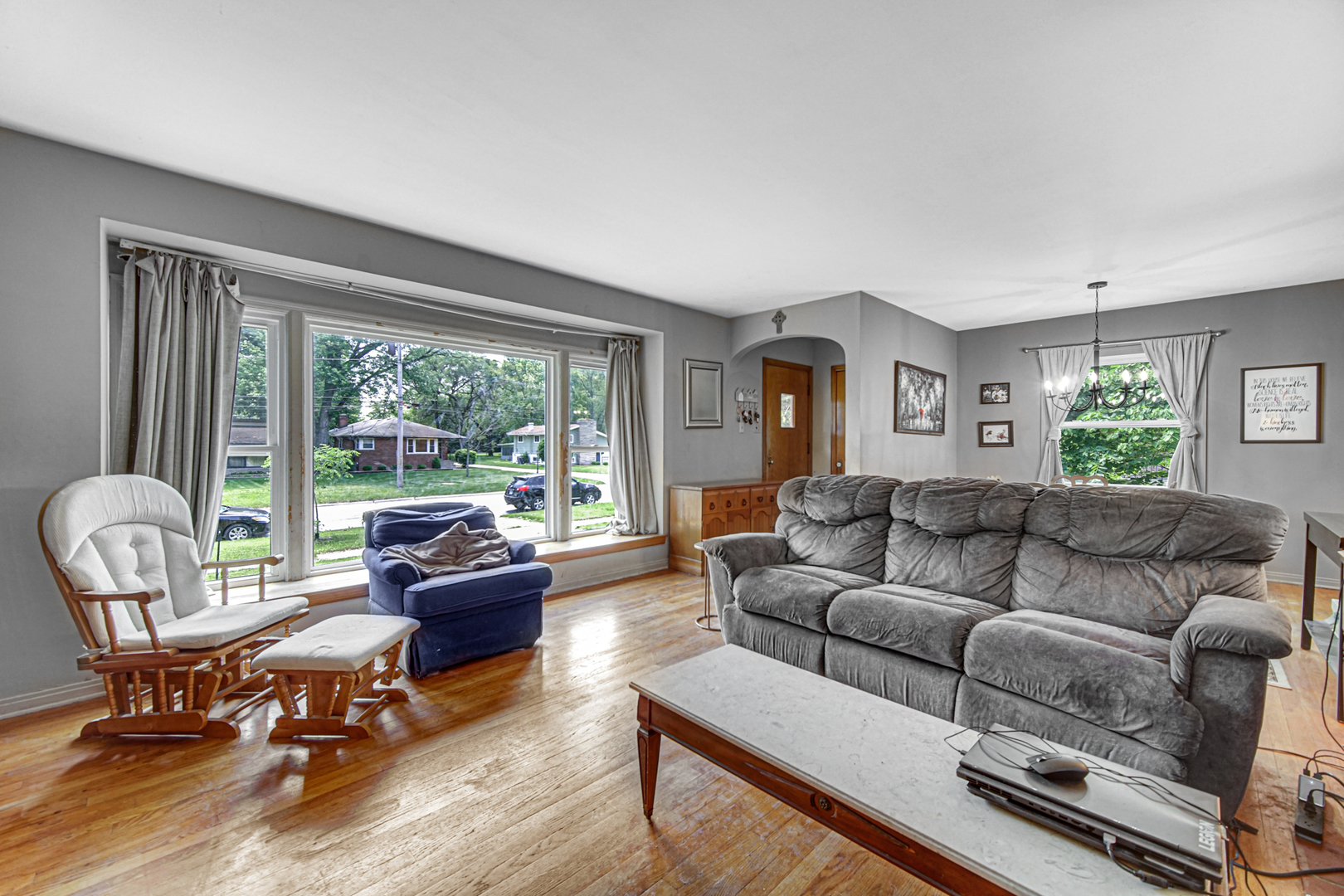 1644 West 187th Street Homewood, IL 60430 - Photo 5 of 24 a living room with furniture and a large window