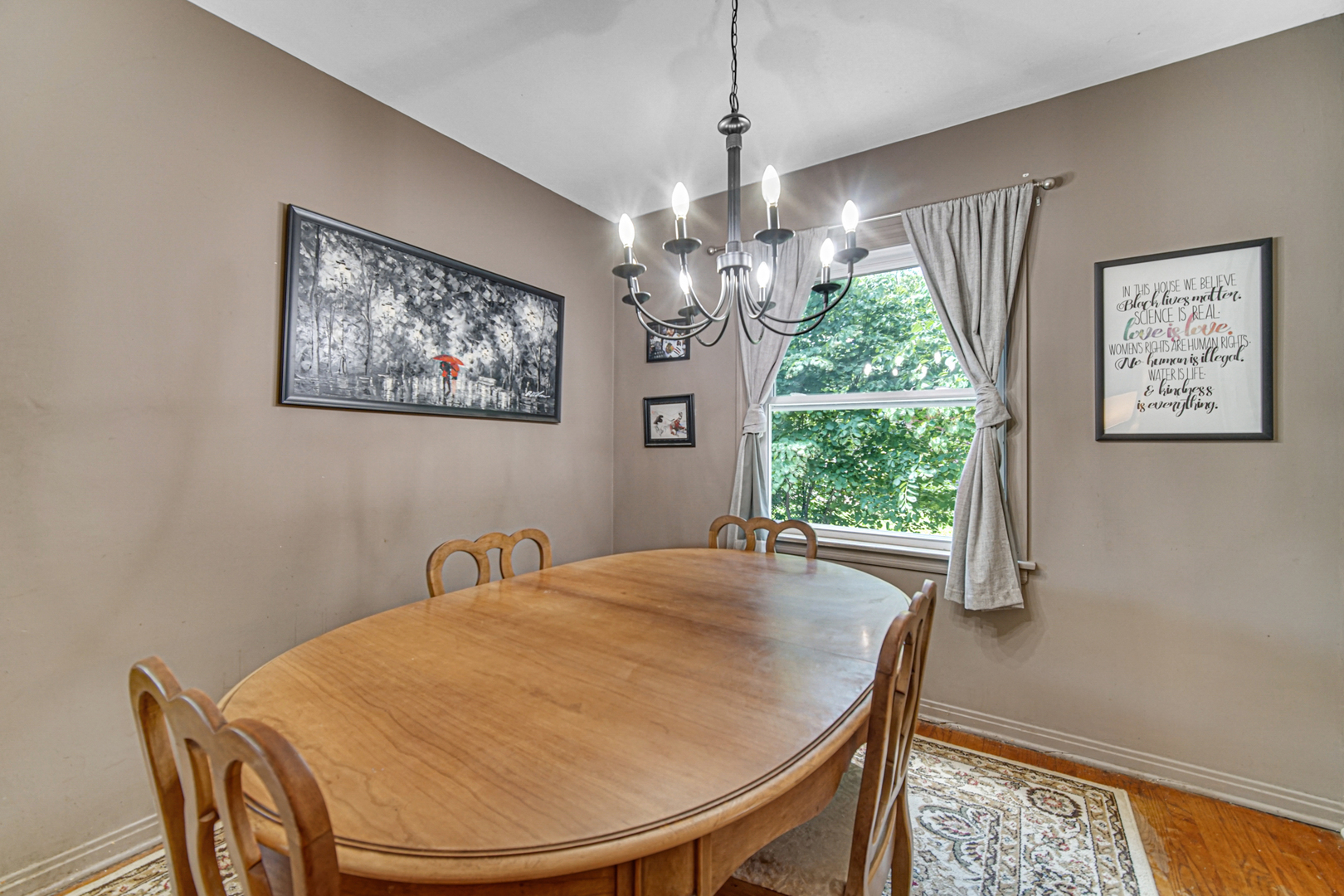 1644 West 187th Street Homewood, IL 60430 - Photo 9 of 24 a view of a dining room with furniture window and outside view