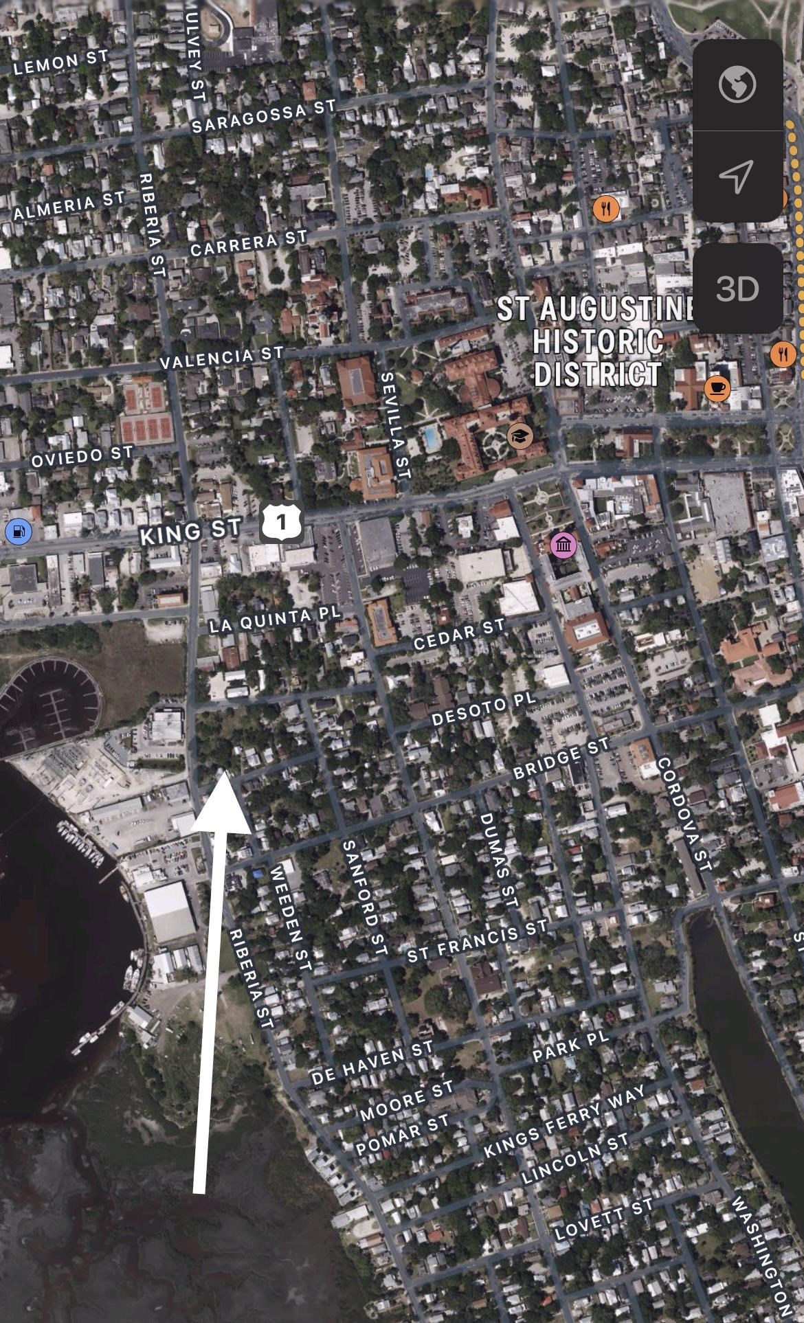 127 Riberia Street St. Augustine, FL 32084 - Photo 8 of 8 a picture of city view