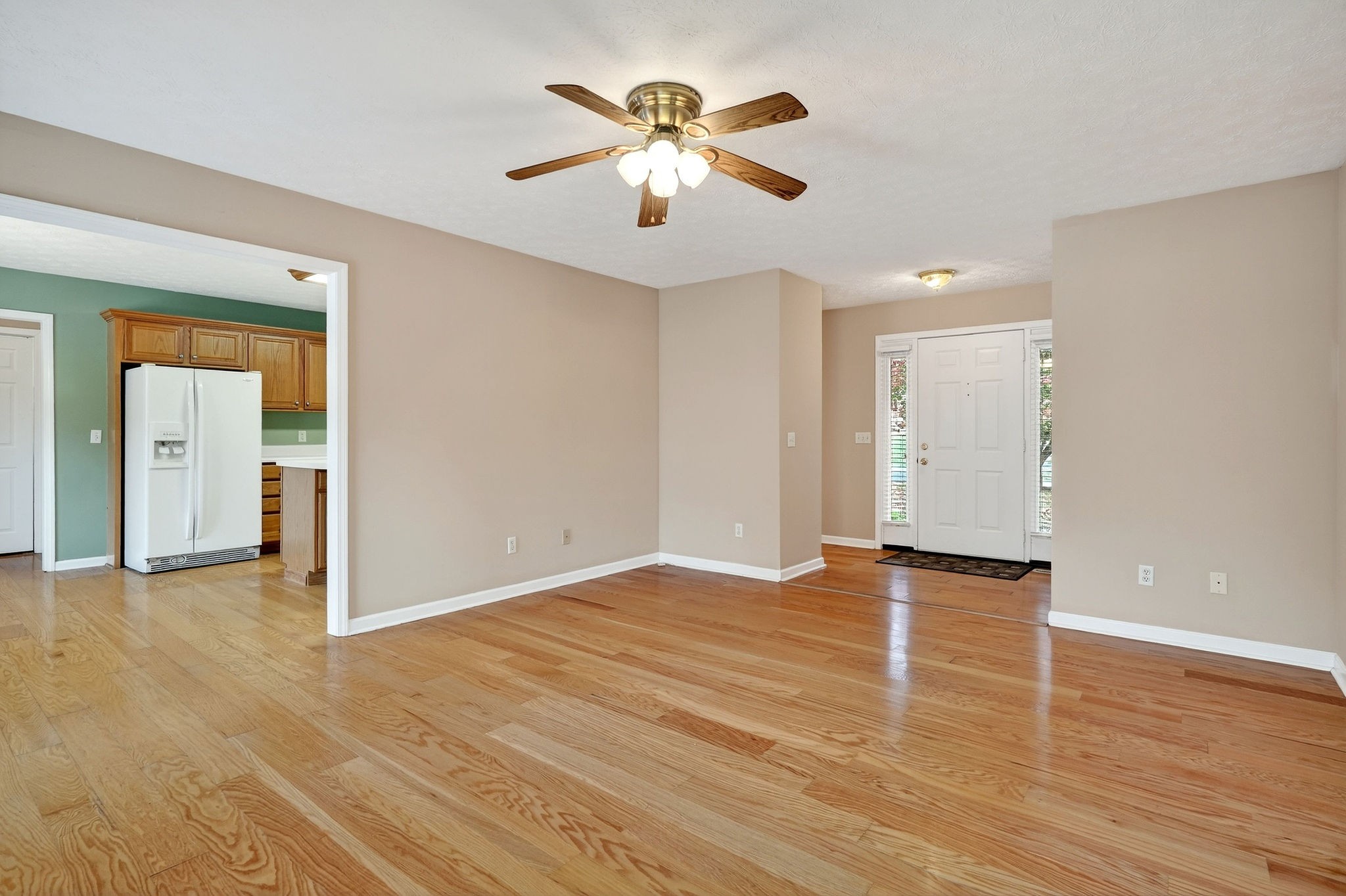 311 Poplar Point Lane Rickman, TN 38580 - Photo 5 of 36 wooden floor in an empty room with a window