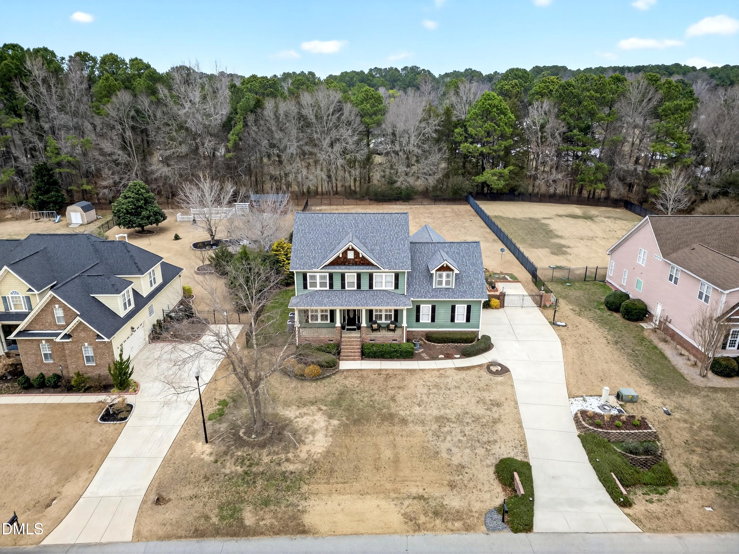 1132 Southern Meadows Drive Raleigh, NC 27603 - Photo 66 of 71 Aerial-4