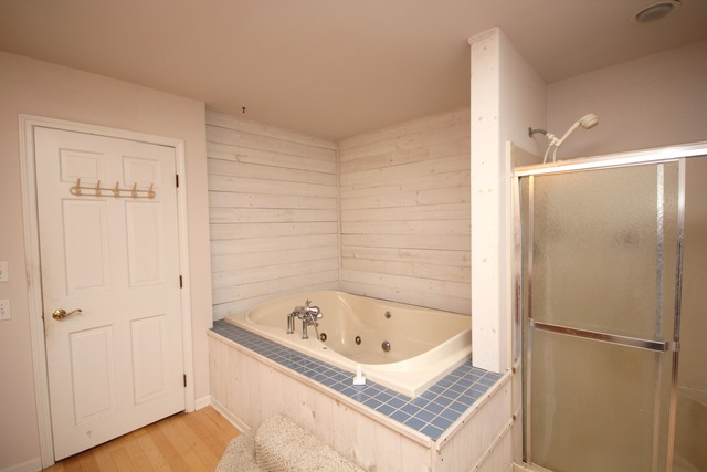 9-n301 Percy Road Maple Park, IL 60151 - Photo 14 of 25 a bathroom with a bathtub and a shower